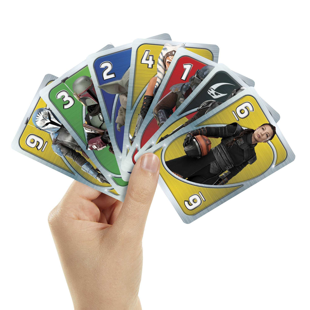 UNO Star Wars The Mandalorian Card Game - 2-10 Players, Ages 7+
