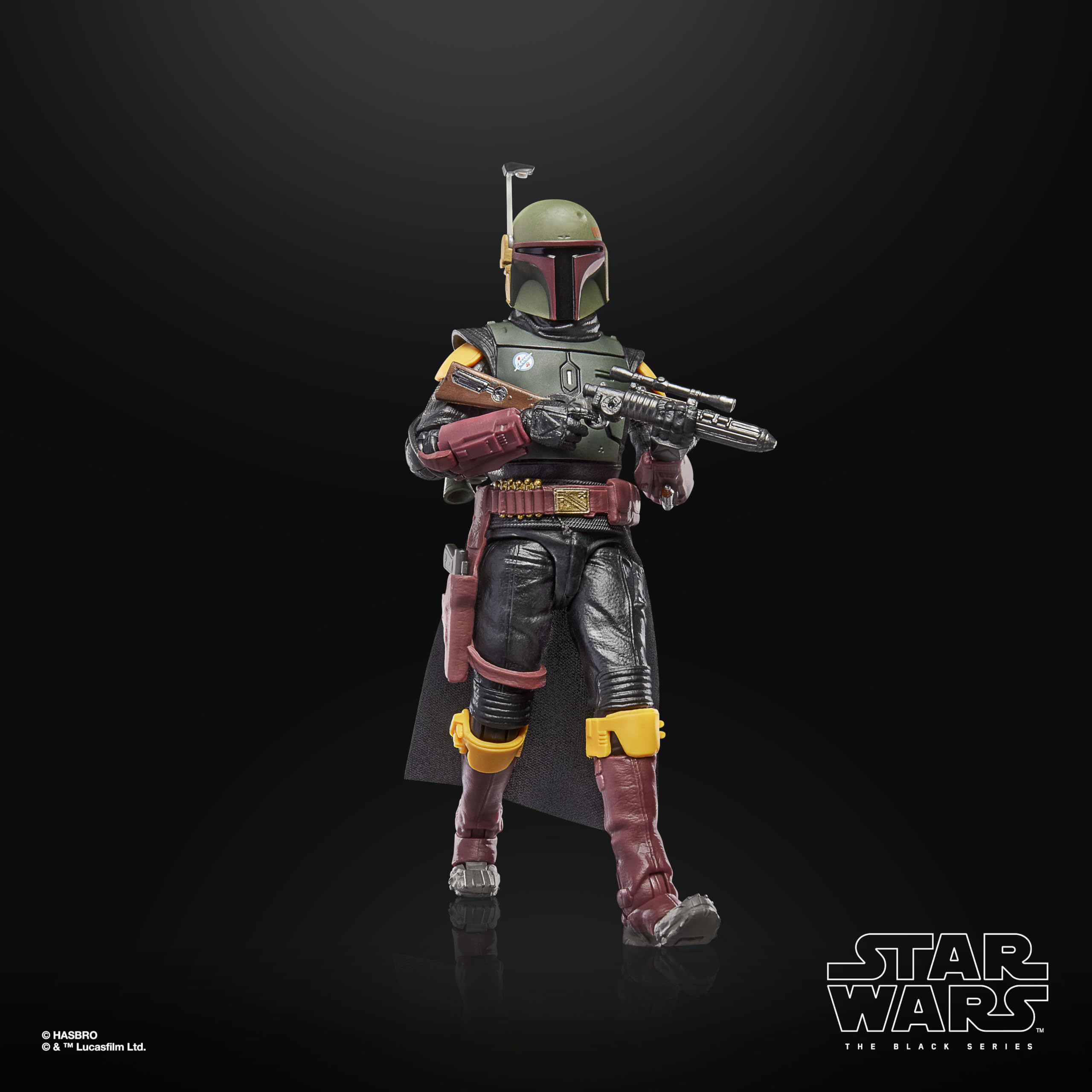 Star Wars The Black Series Boba Fett - The Book of Boba Fett Figure | 6 Inch | Hasbro 5
