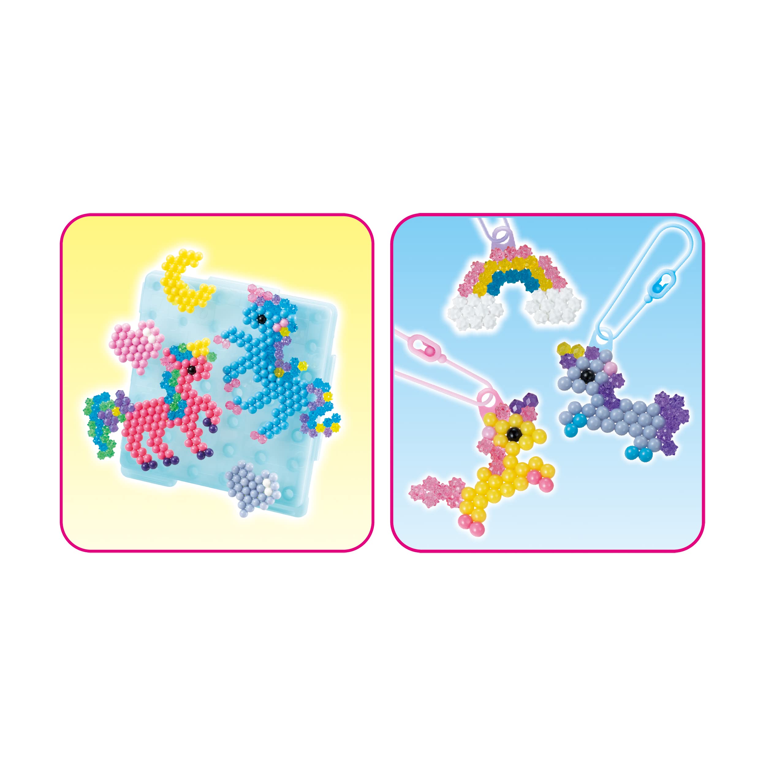 Aquabeads Mystic Unicorn Set Jewellery-Making & Beadwork Kit | 1500+ Beads in 24 Colors | Ages 4+ 8