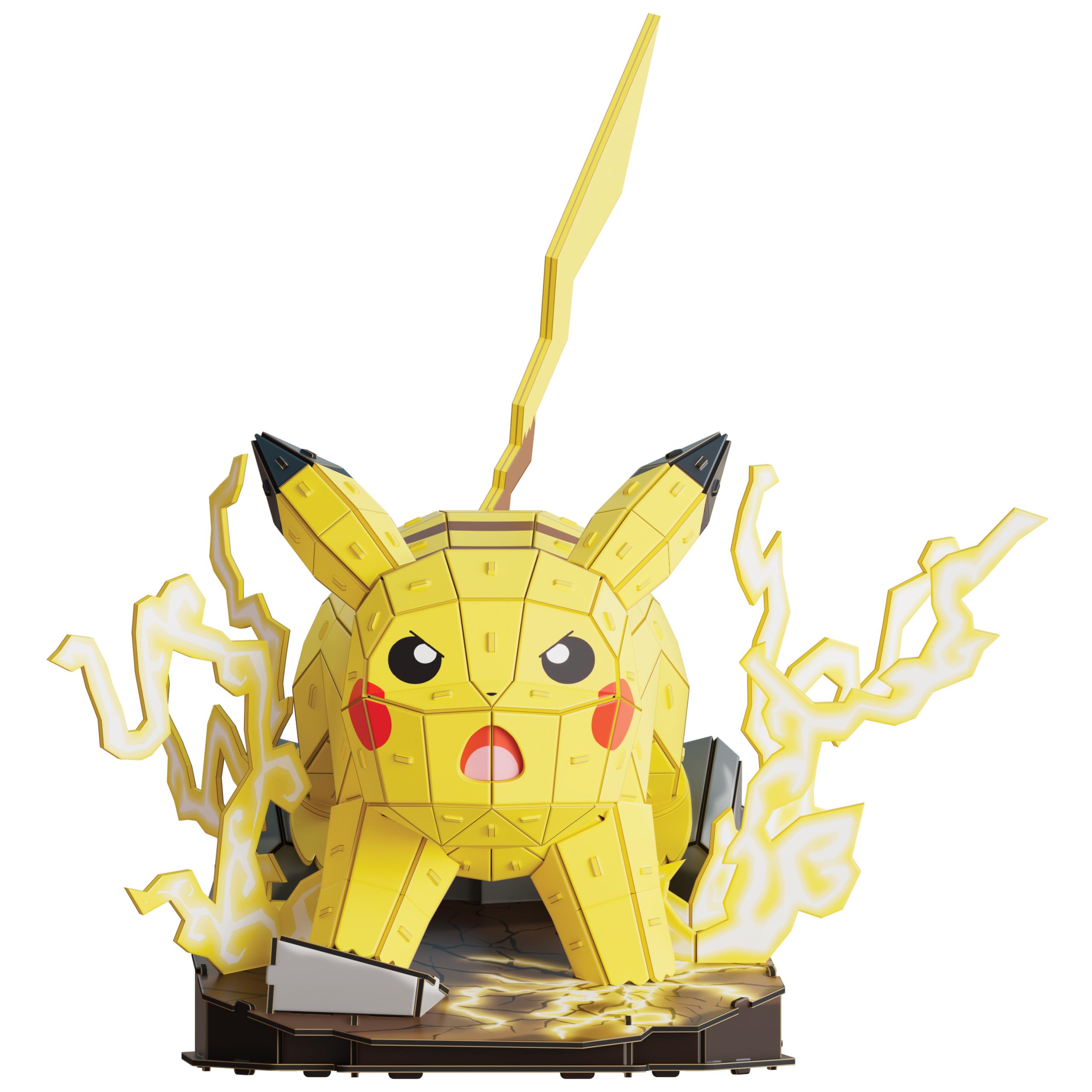 4D Build Pokémon Pikachu 3D Model Kit - 201-Piece Building Puzzle for Ages 12+ 2