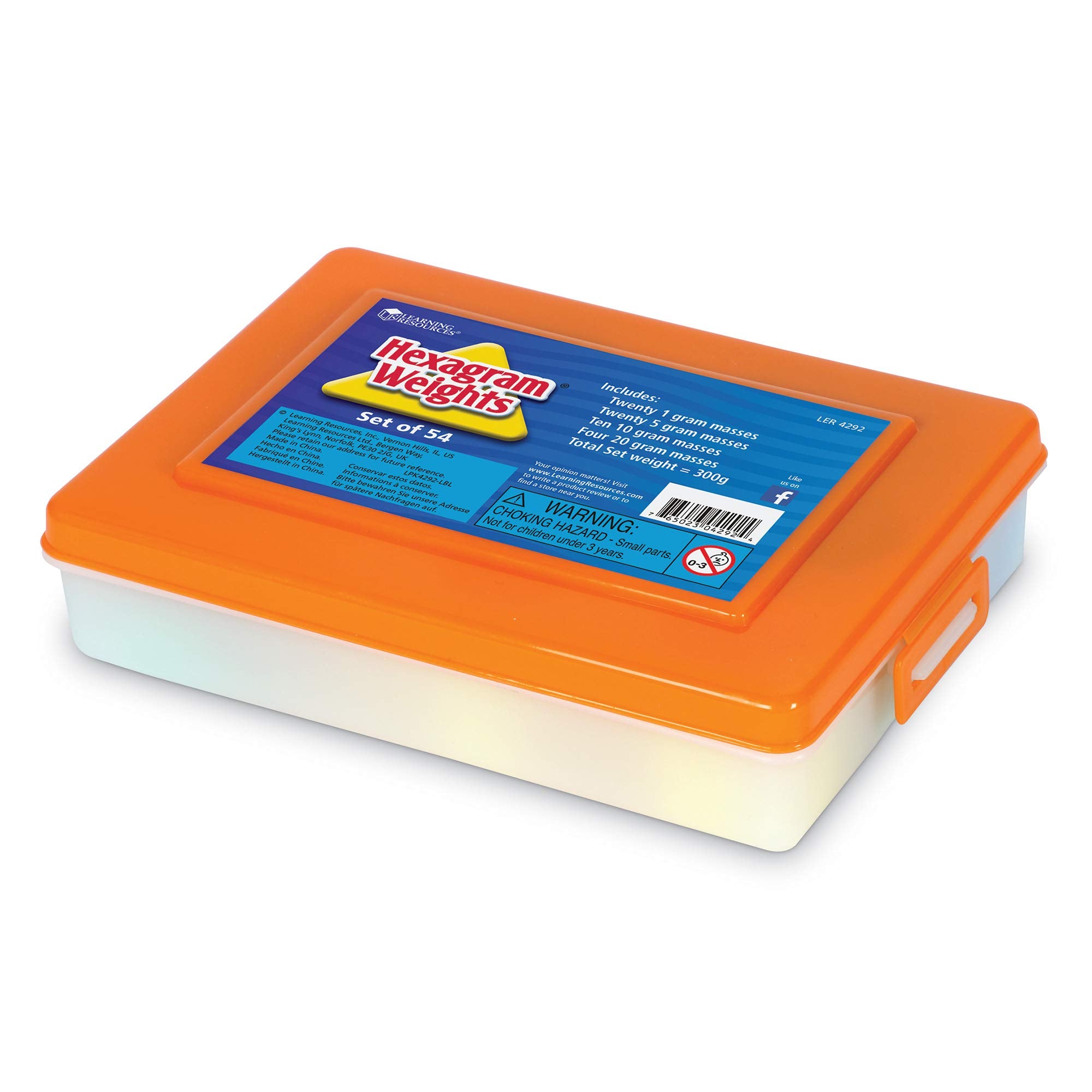 Learning Resources Metric Weight Set - Introduces Weighing Concepts | Ages 5-9 | LER4292 5