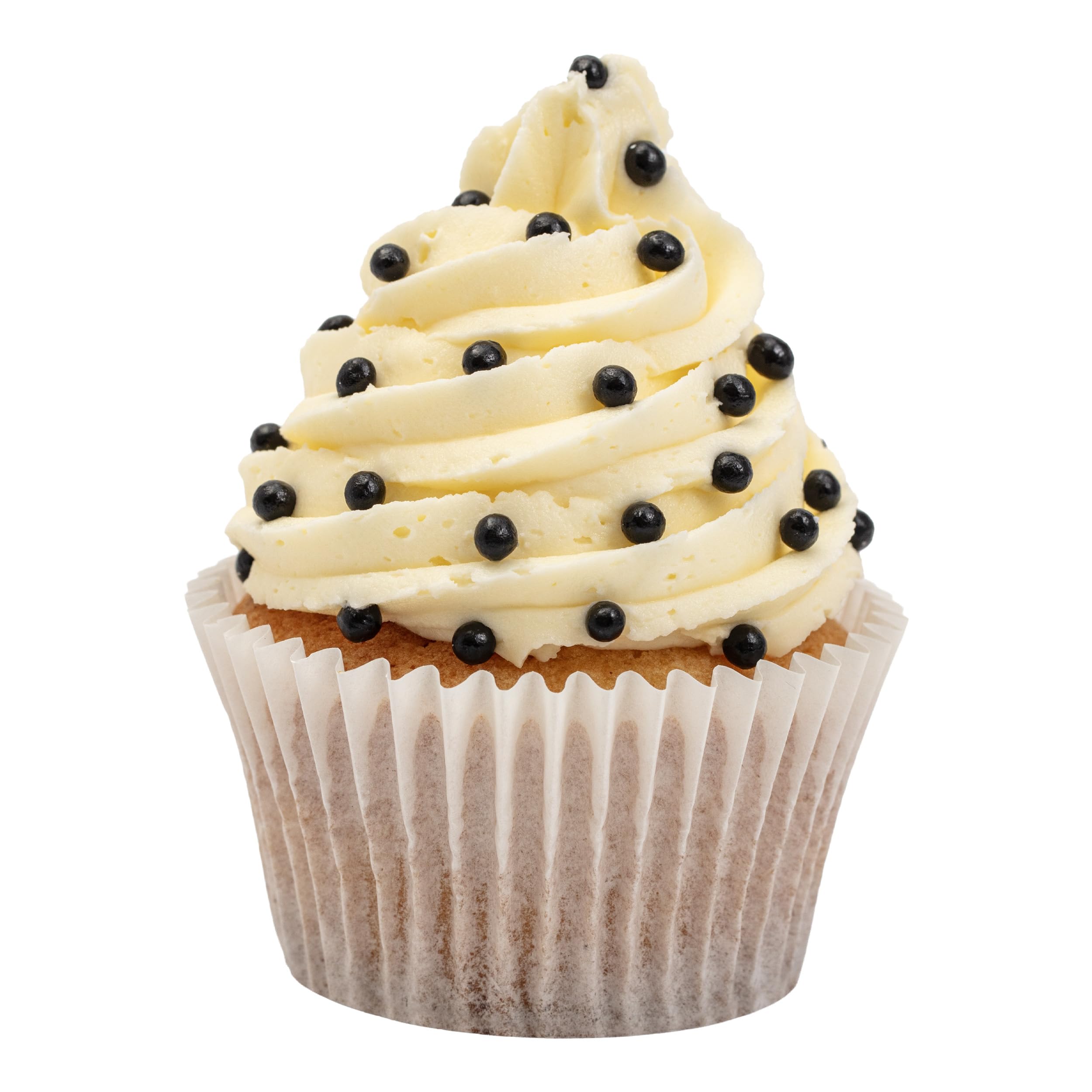 PME Cake Pearl Sprinkles - Black 4mm Edible Sugar Pearls | 74g 3