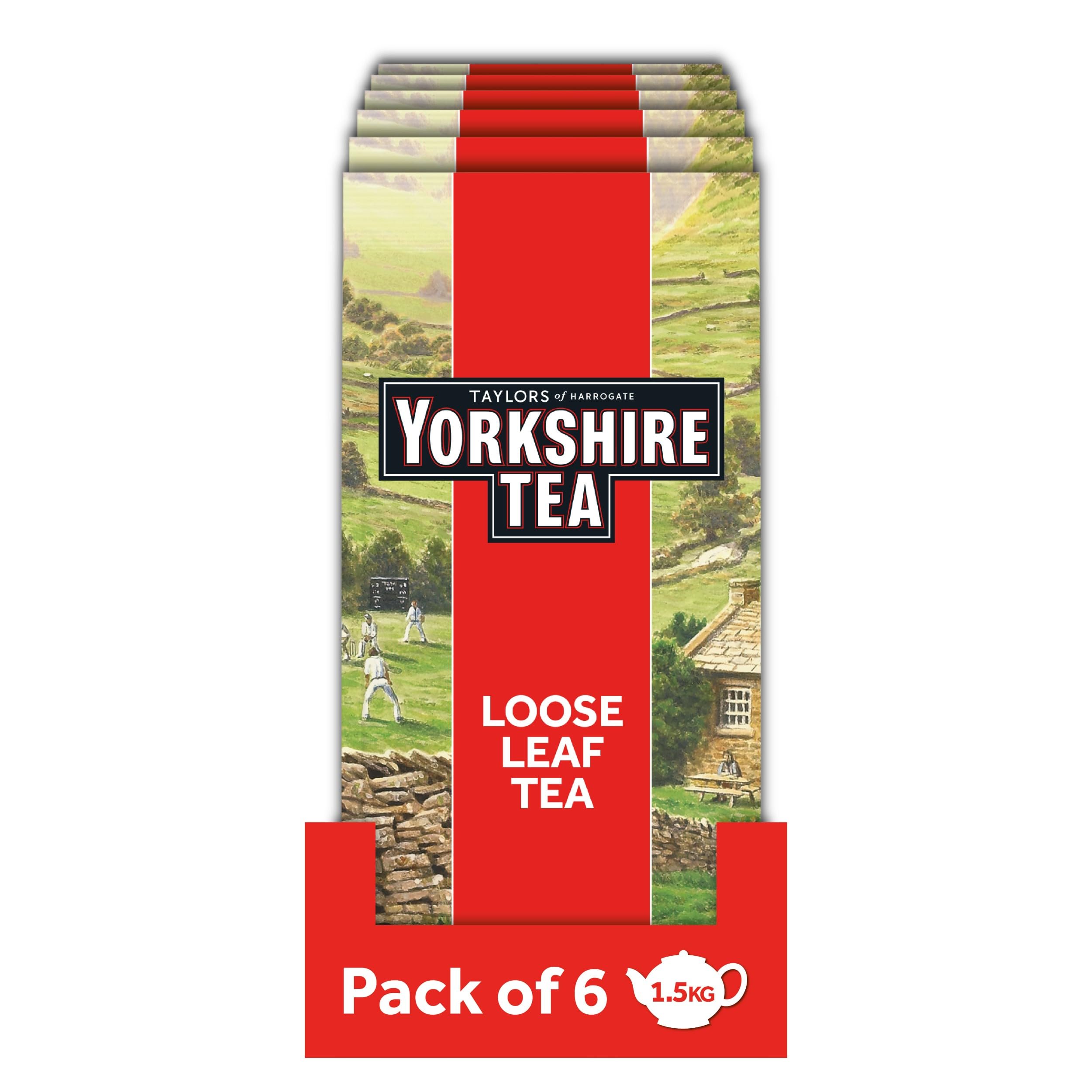 Yorkshire Tea Loose Leaf Tea, 1.5 kg (6 x 250 g) - Ethically Sourced Black Tea 7