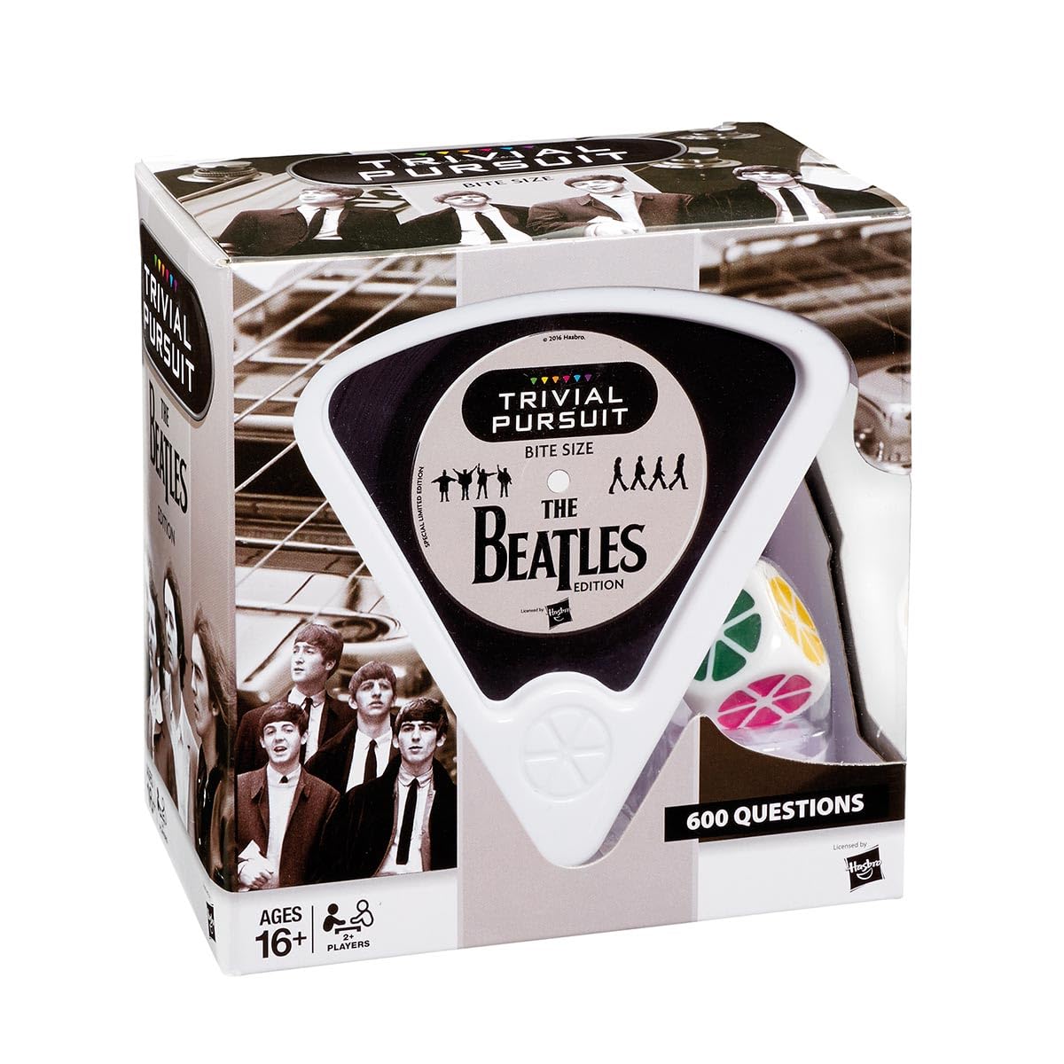 Winning Moves The Beatles Trivial Pursuit Board Game | 2-6 Players | Bite Size Format 1