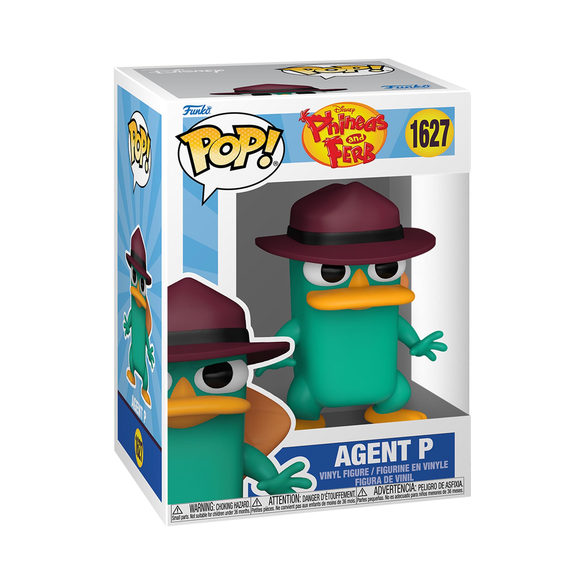 Funko Pop! Disney: Phineas and Ferb - Agent Perry Vinyl Figure 1