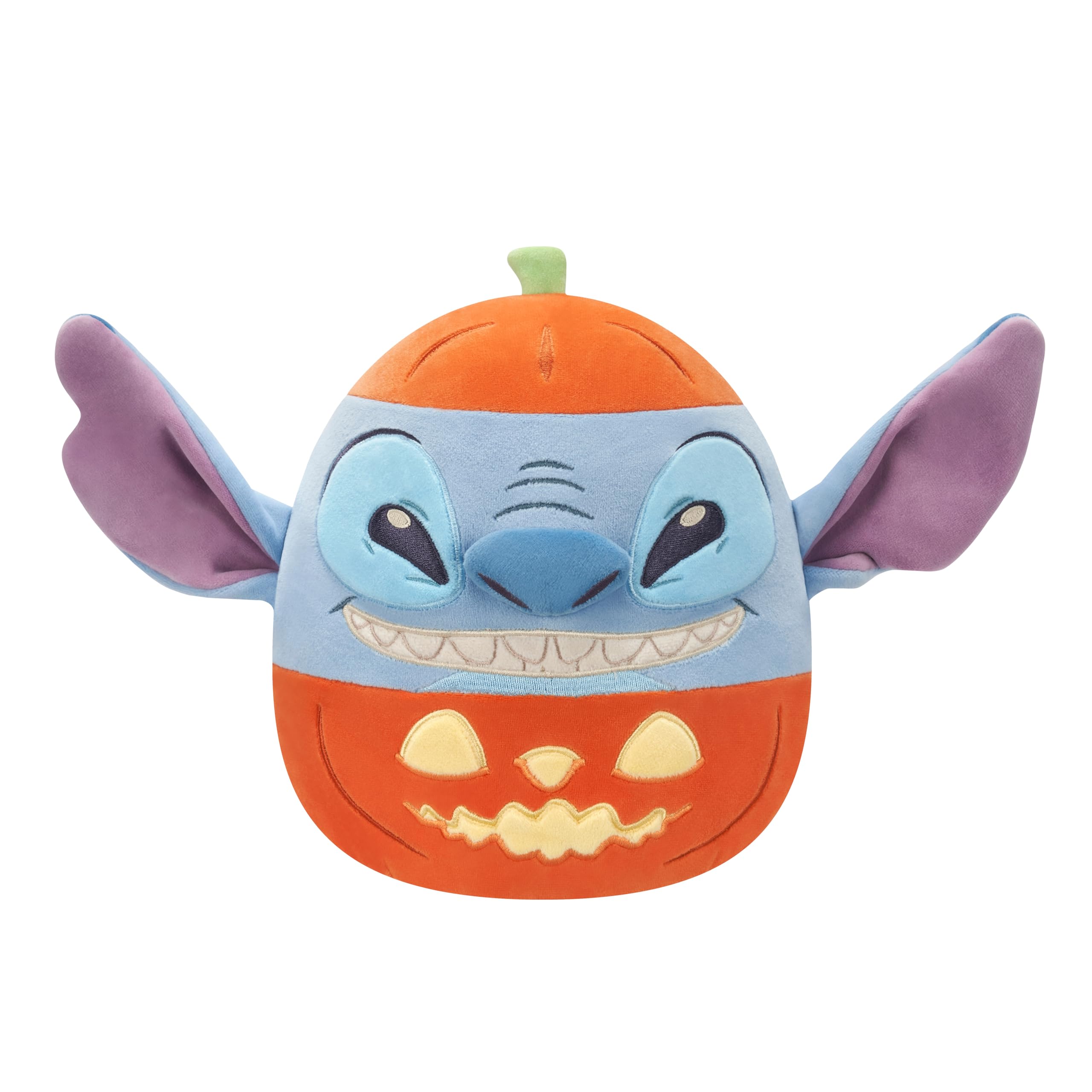 Squishmallows Original 8-Inch Disney Stitch in Pumpkin – Official Jazwares Plush 1