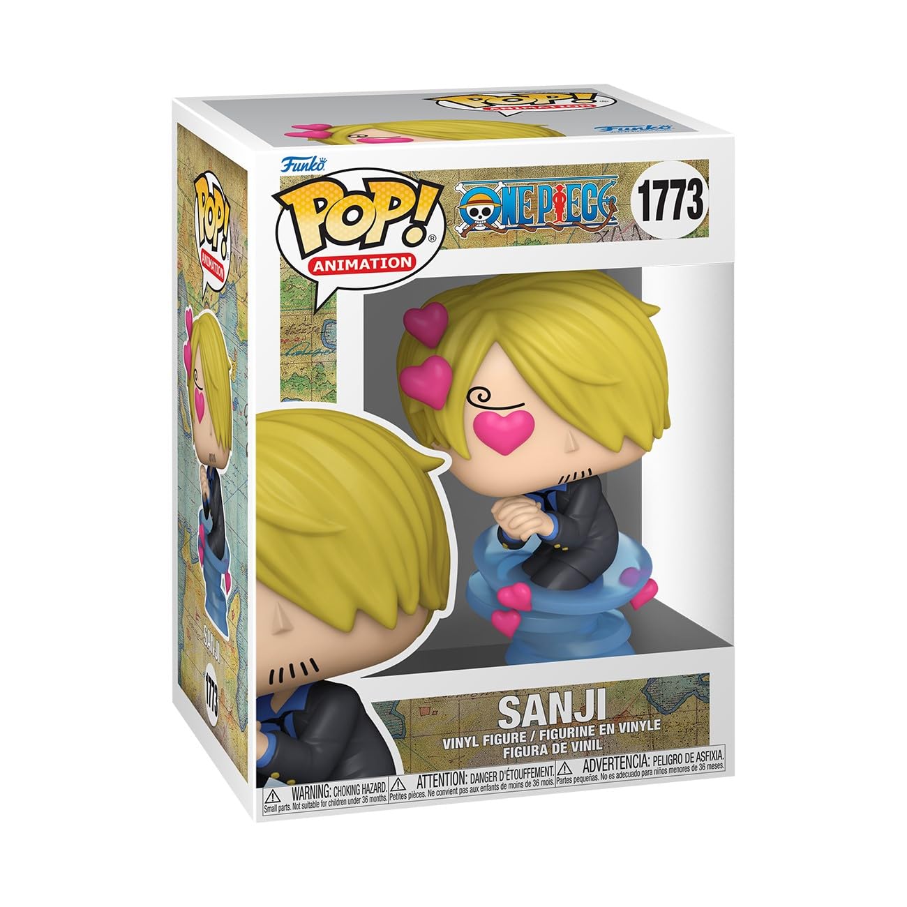 Funko Pop! Animation: One Piece - Sanji Collectable Vinyl Figure | 3.75 Inches Tall