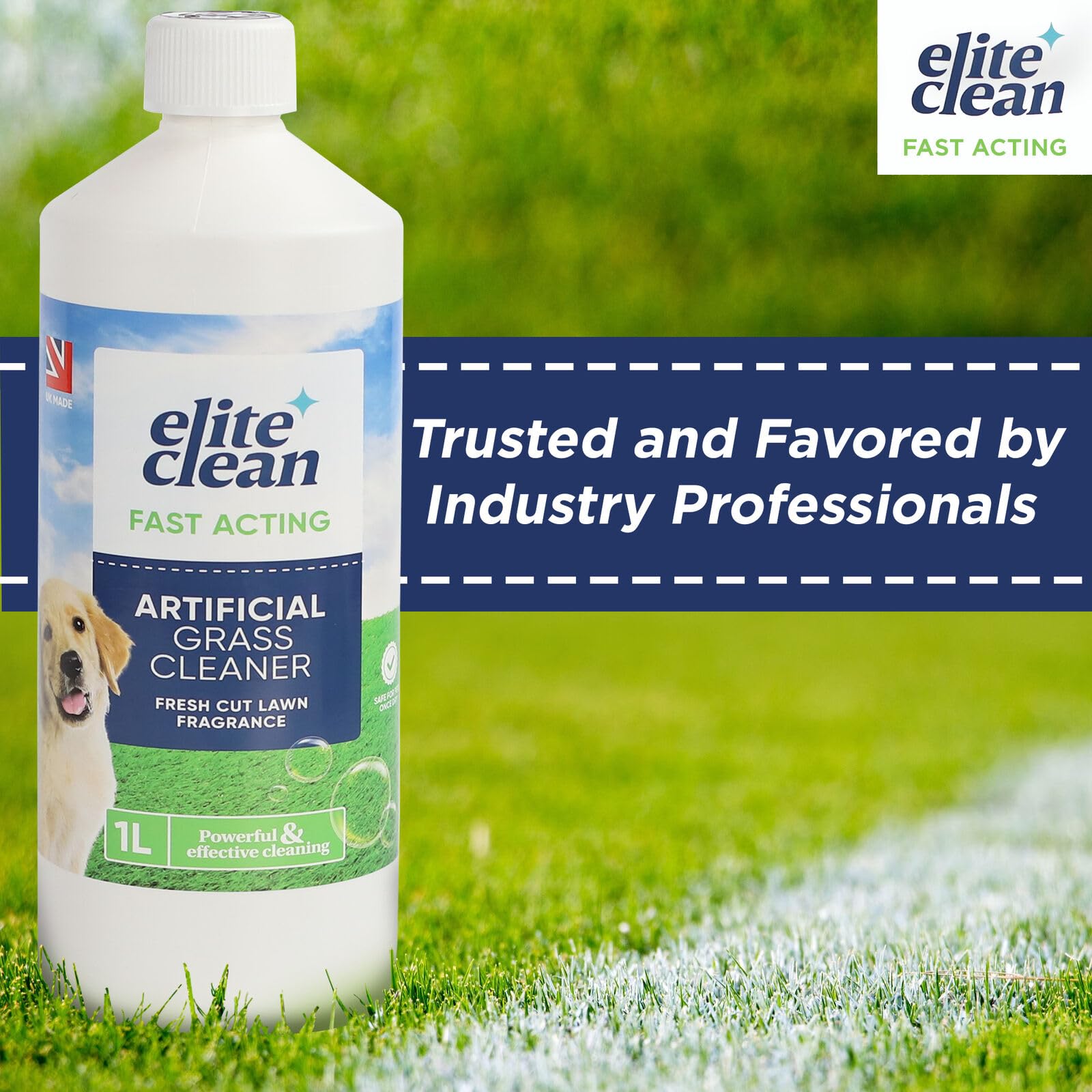 Vivo Technologies Artificial Grass Cleaner - Concentrated Odour Remover for Pet-Friendly Lawns | 1 Litre 4