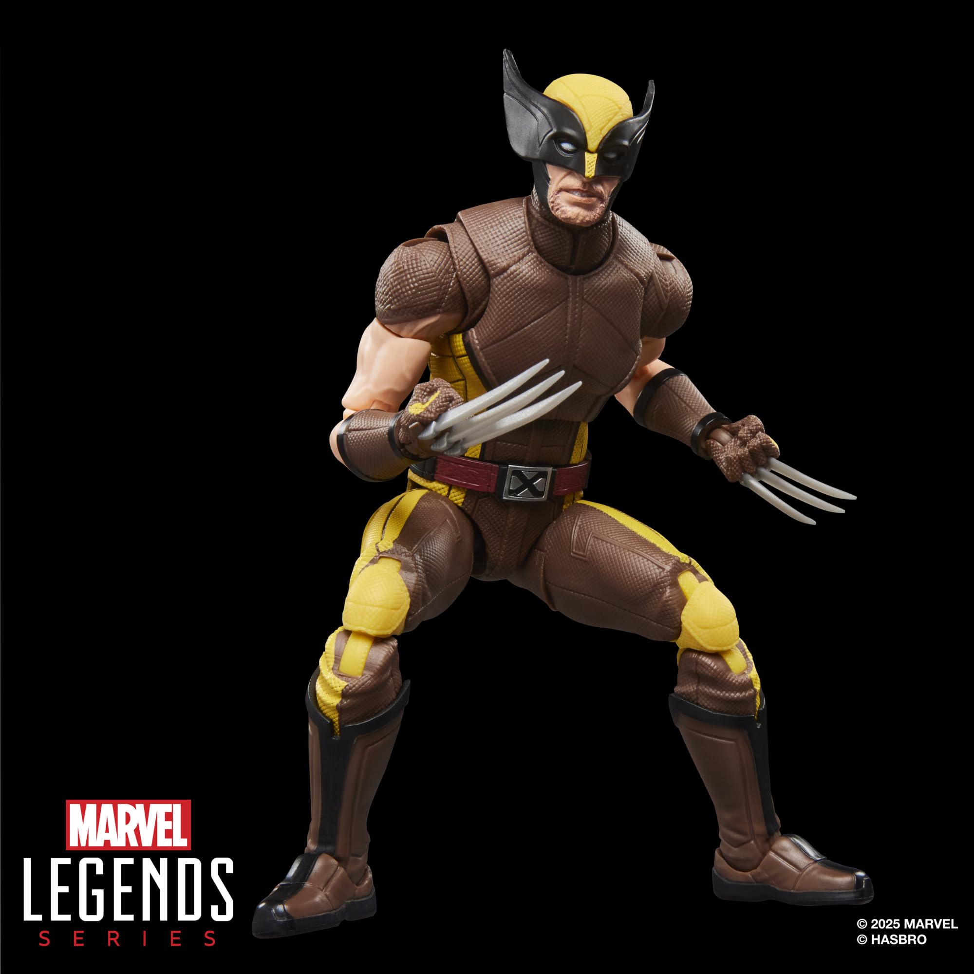 Marvel Press Marvel Legends Series Wolverine (Brown Suit) 6-Inch Action Figure | 14+ Years 6