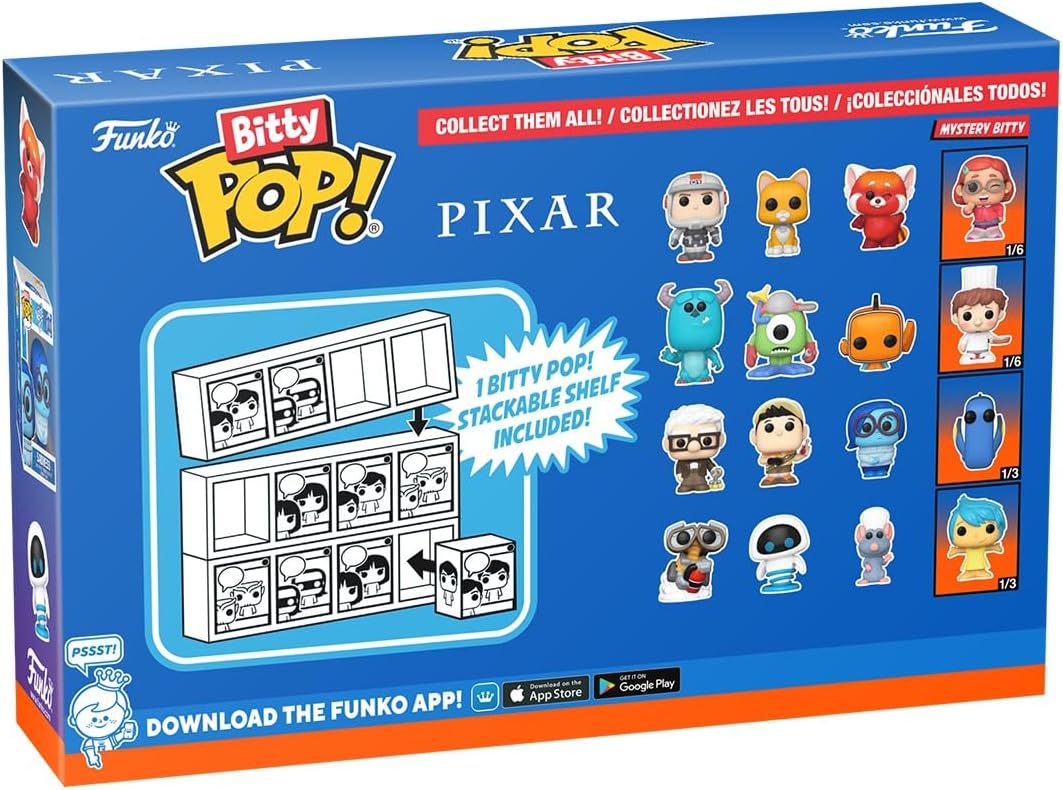 Funko Bitty Pop! Pixar - UP 4PK - Carl, Russell (Dug Days), Dug and a Surprise Vinyl Figure 6