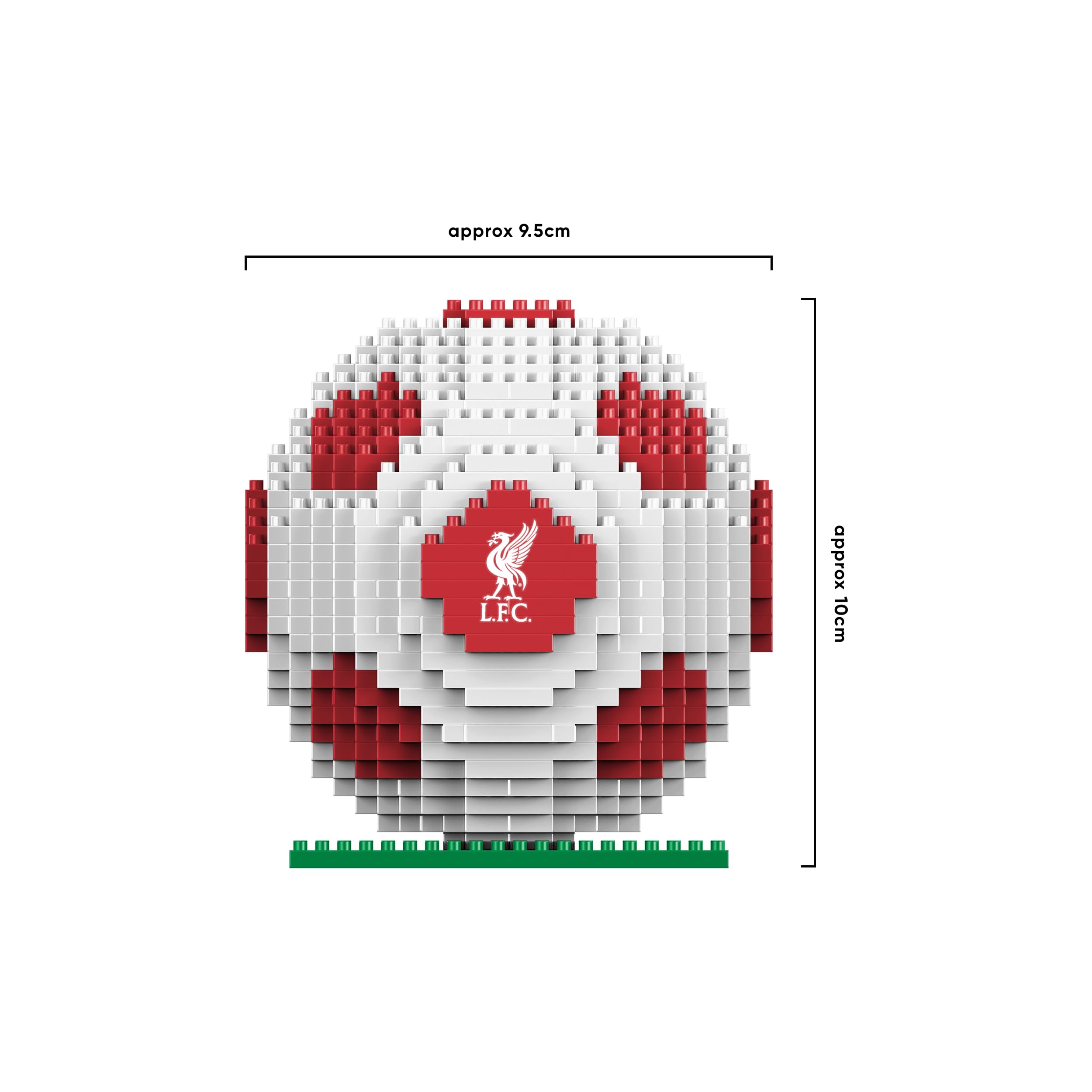 FOCO Liverpool FC BRXLZ Bricks 3D Football Construction Set | Approx. 687 Pieces | Age 12+ 4