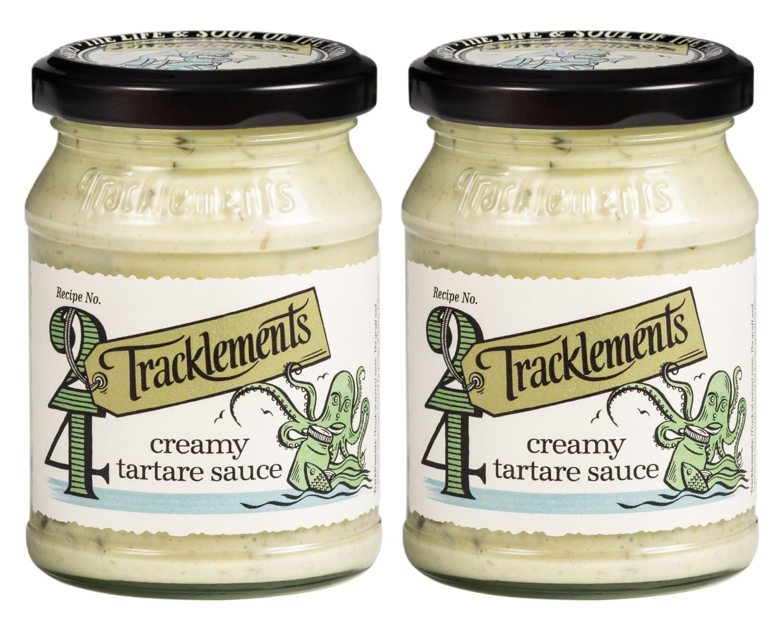 Tracklements Creamy Tartare Sauce - Tangy & Herby | Gluten Free, Vegetarian | 160g (Pack of 2) 1