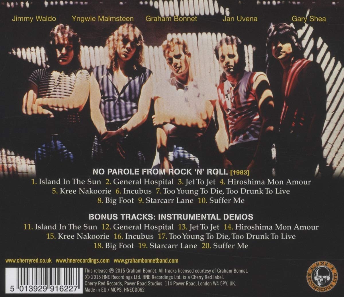 Alcatrazz - No Parole From Rock'N'Roll (Expanded Edition) [CD]