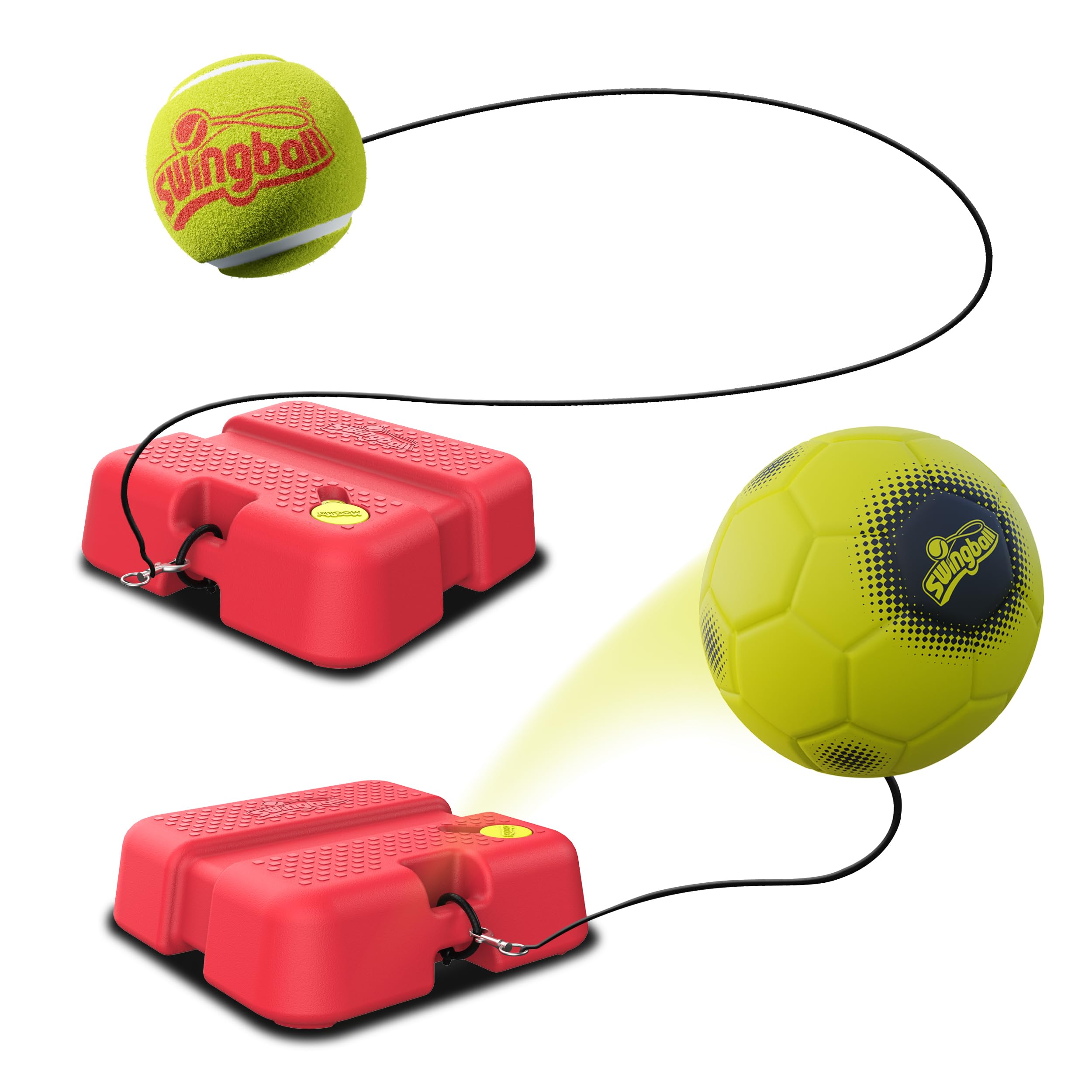 Swingball 2 in 1 All Surface Reflex Soccer and Tennis Trainer | Ages 6+ | Plastic 1
