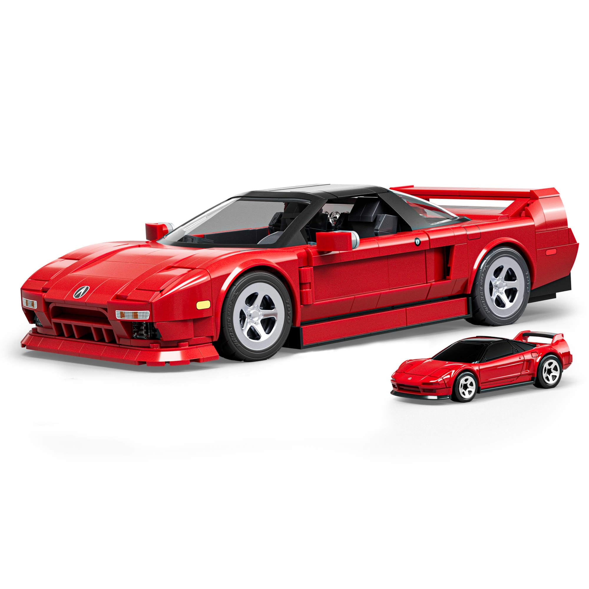 Mattel Brick Shop Hot Wheels Elite Series '90 Acura NSX Building Set -