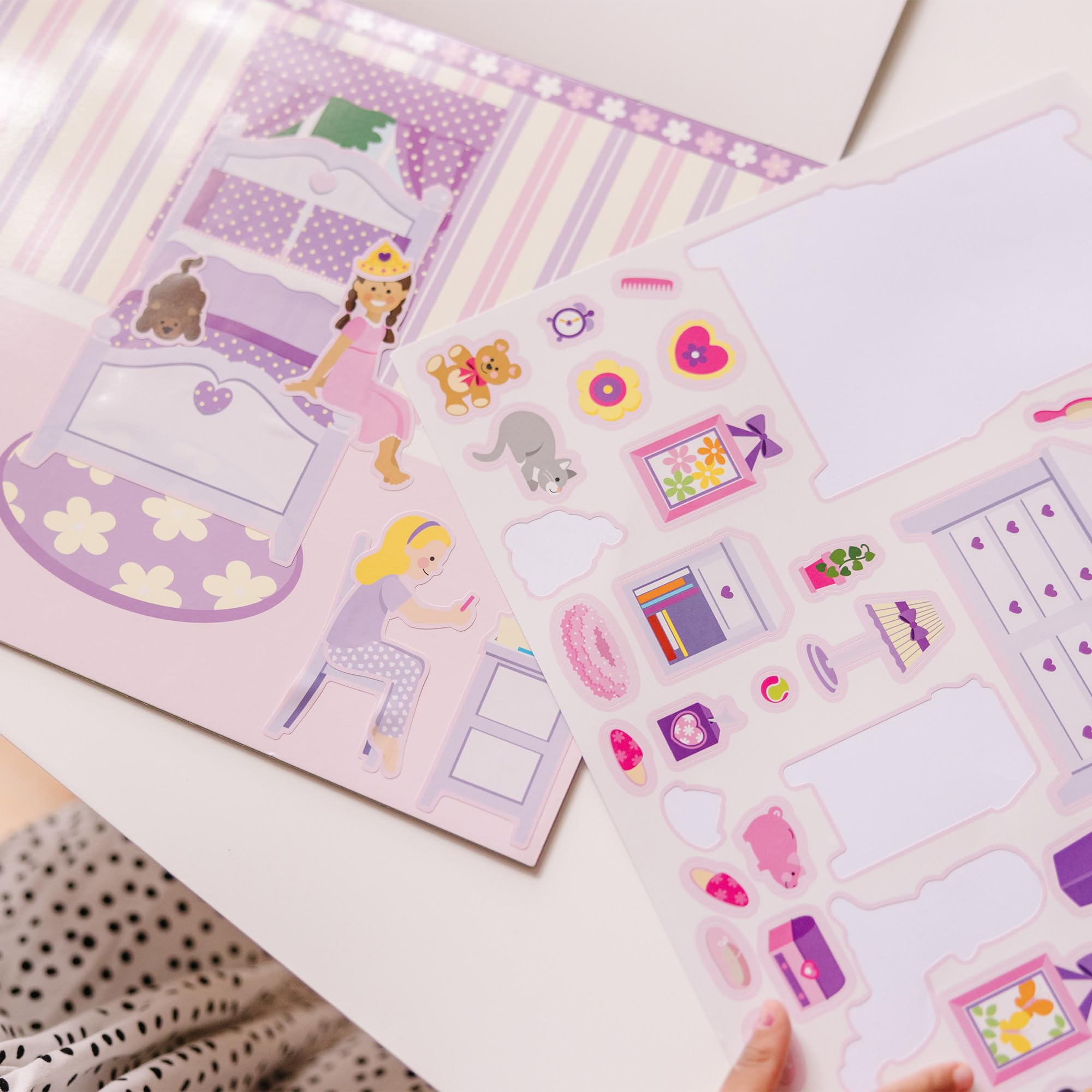Melissa & Doug Reusable Sticker Pad - Play House! | Activity Pad | Sticker Pad | 3+ | Gift for Boy or Girl 12