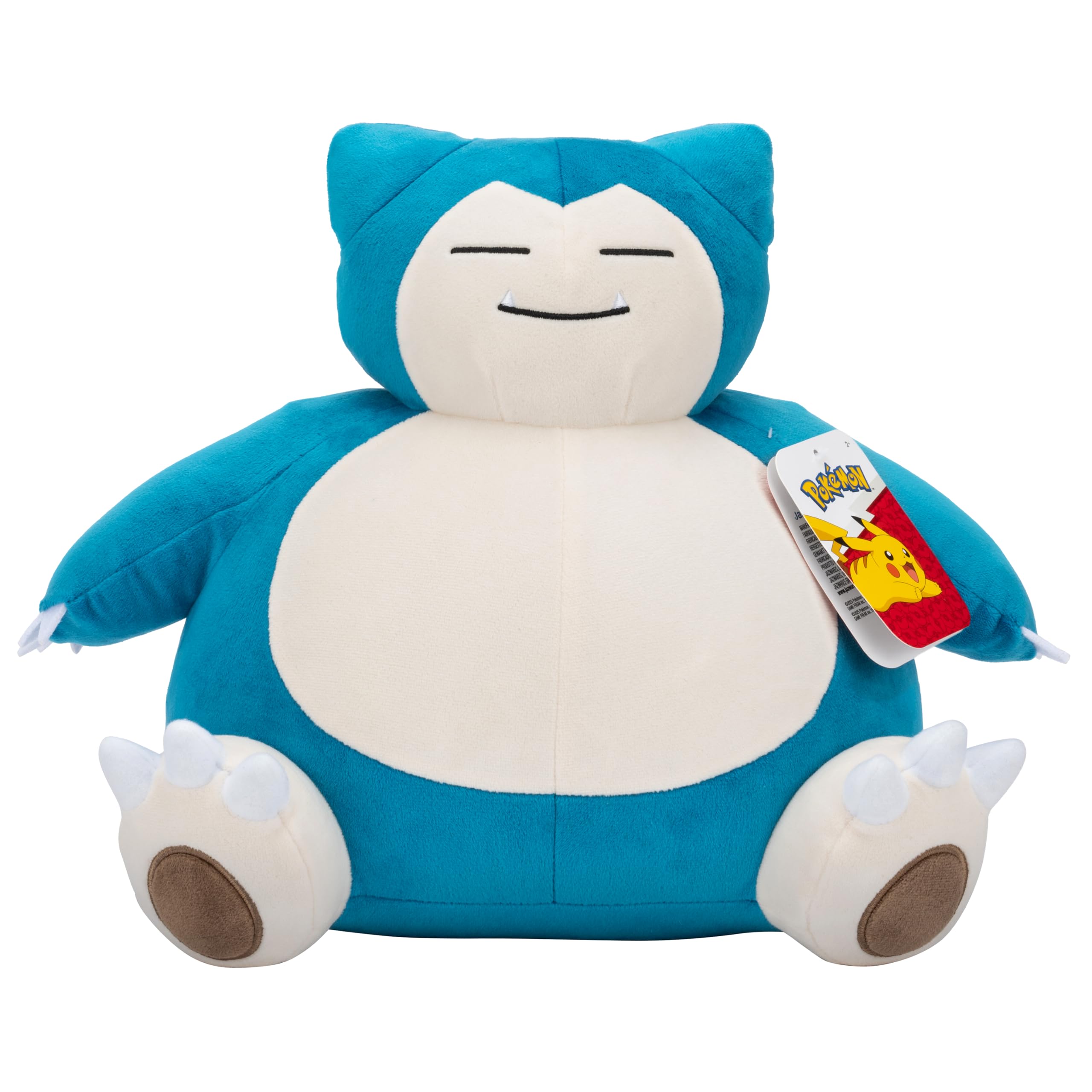 Pokémon Snorlax Plush - 12-Inch Soft Plush with Authentic Animated Series Details 2