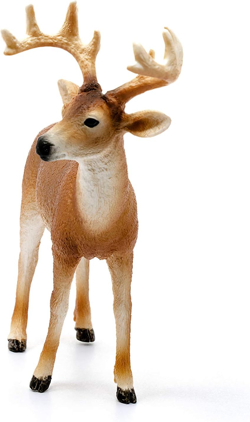 Schleich 14818 White Tailed Buck Wildlife Figurine 2