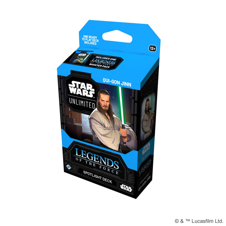 Fantasy Flight Games Star Wars: Unlimited Legends of the Force Spotlight Deck Display (TCG Expansion)