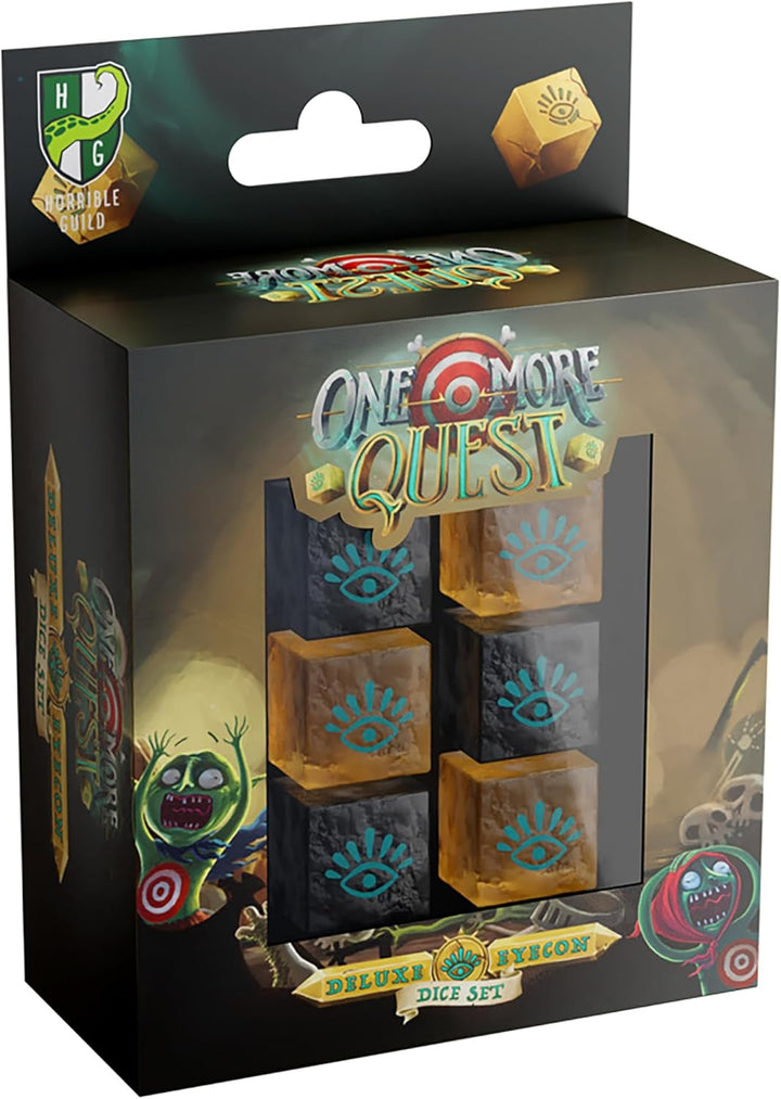 Modiphius One More Quest Deluxe Eyecon Dice Set (HG160)