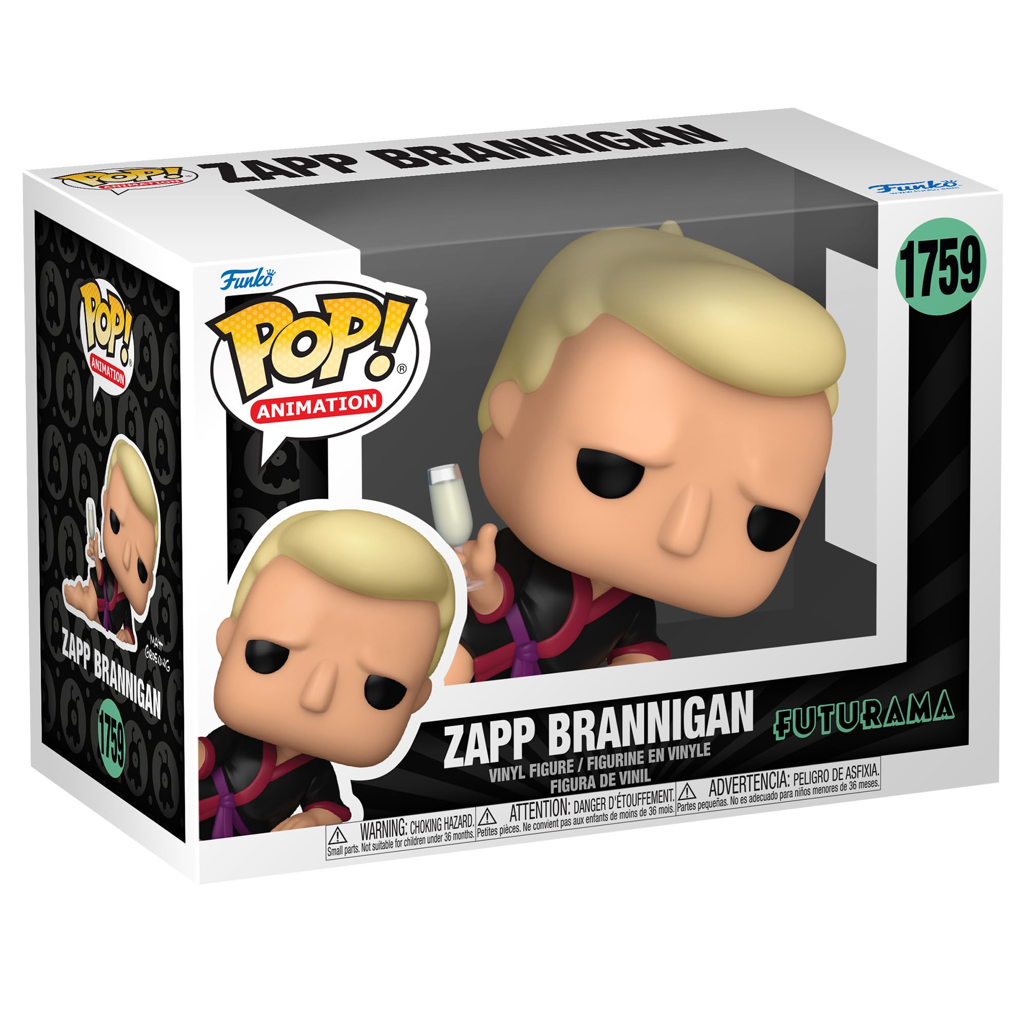 Funko Pop! TV: Futurama - Zapp Brannigan Collectable Vinyl Figure 1