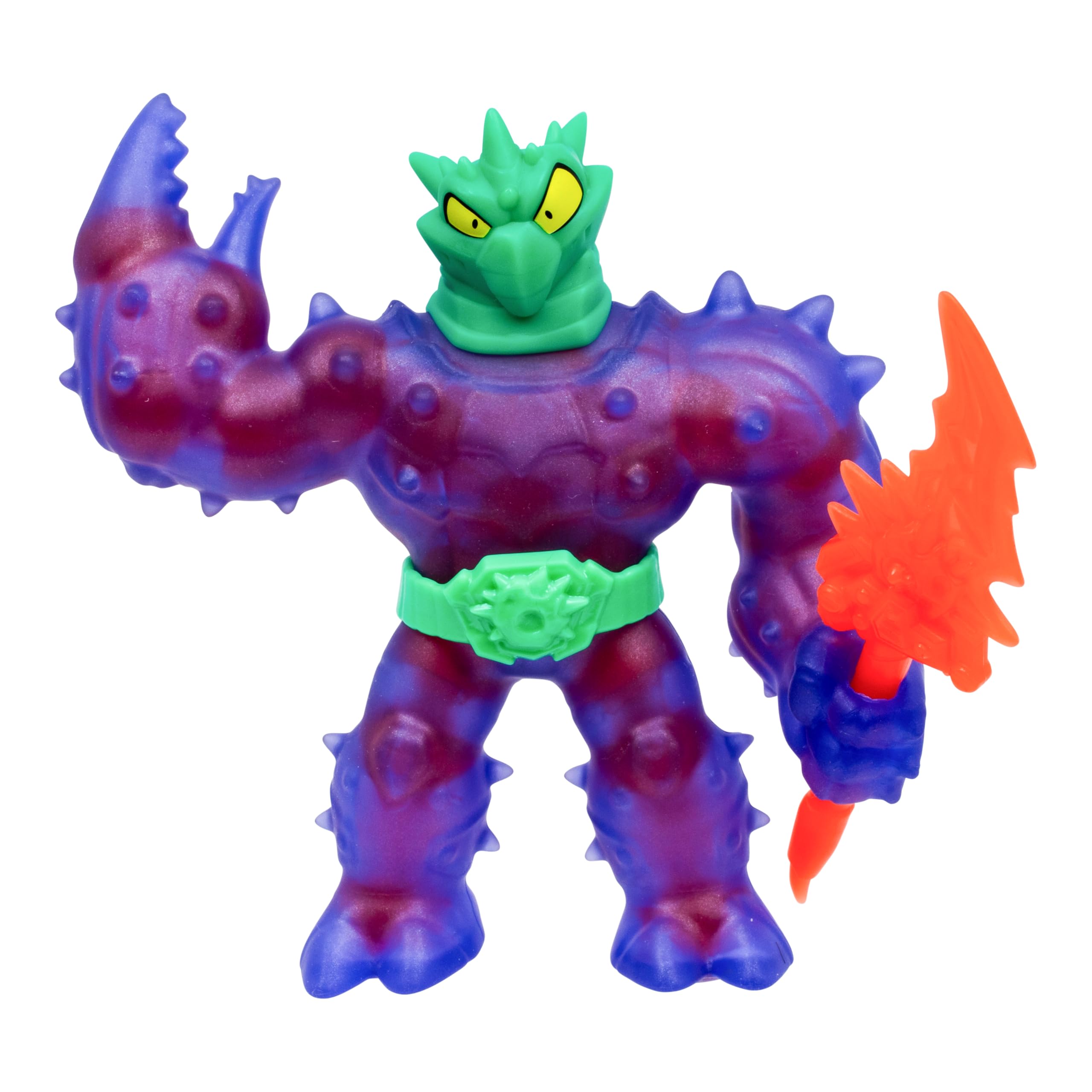 Heroes of Goo Jit Zu Meteor Madness Battle Cacticus Action Figure | Stretches 3x Size | Includes Thunder Spear