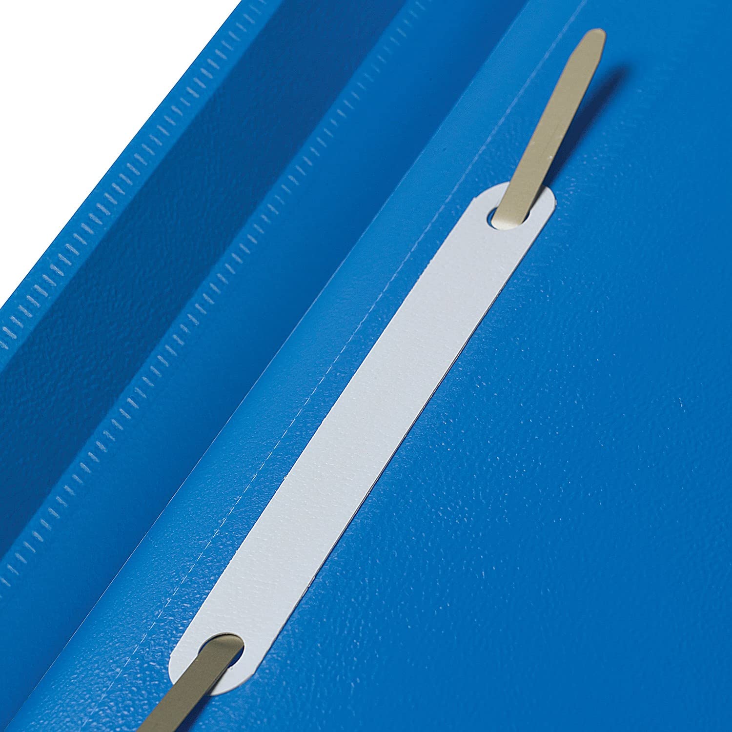 Q-Connect A4 Project Folder - Blue, 2 Bar Prong Mechanism, Pack of 25
