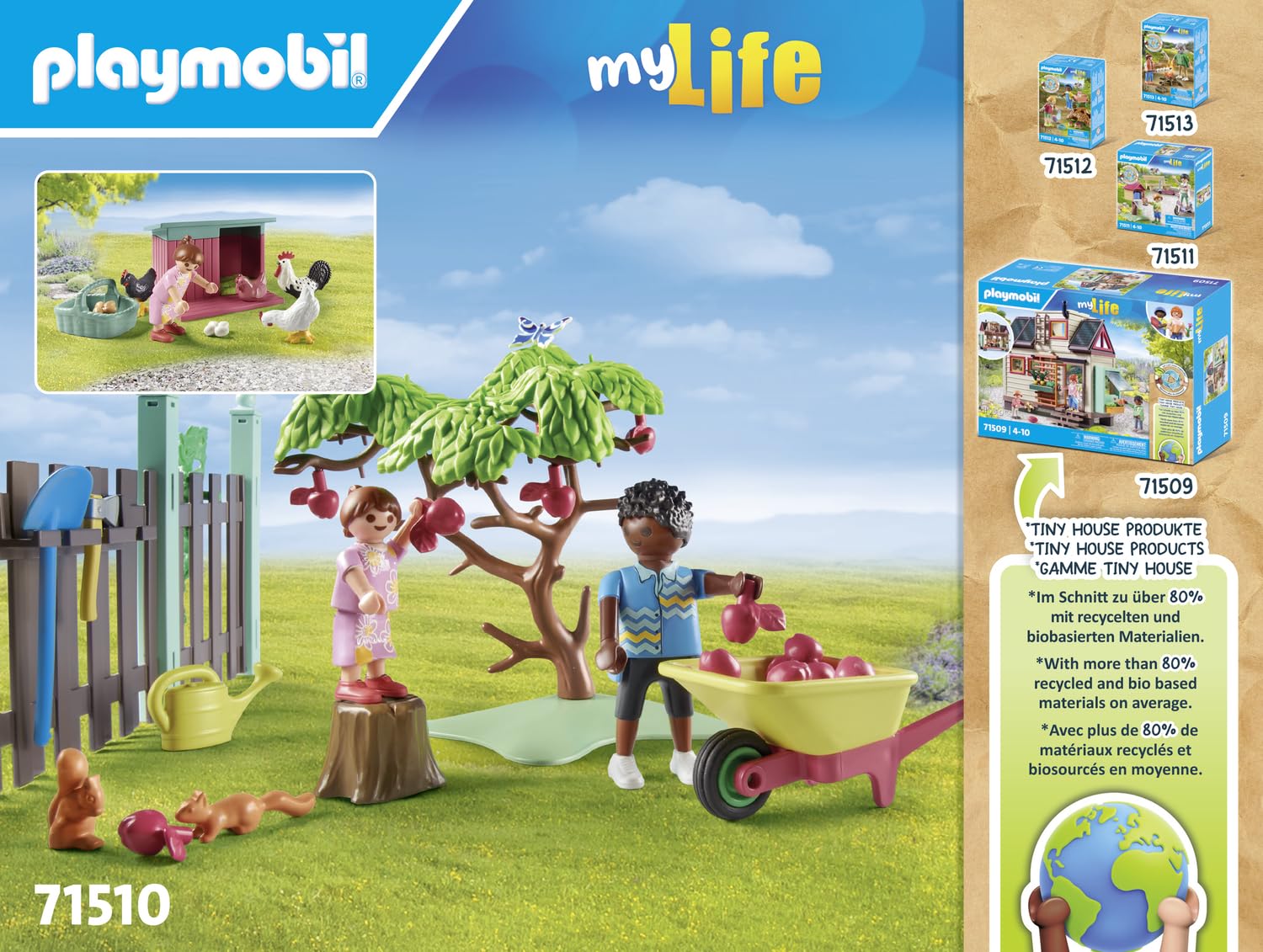 Playmobil Little Chicken Farm Playset - Ages 4+ | 77 Pieces | 2-4 Players 5