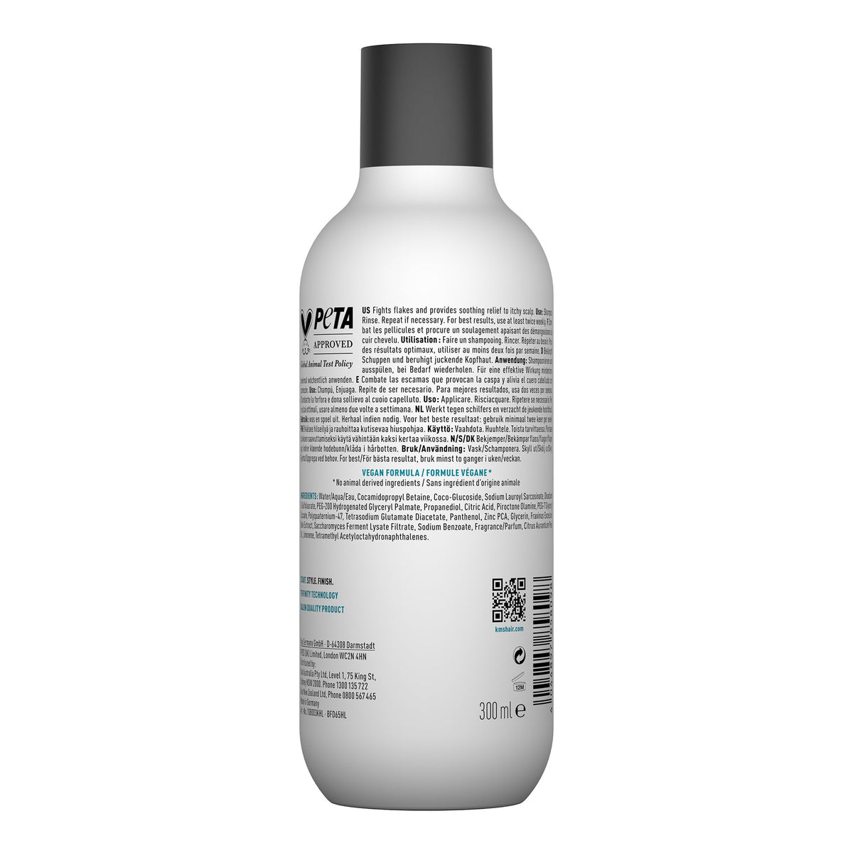 KMS HeadRemedy Anti-Dandruff Shampoo - Scalp Relief, 300 ml