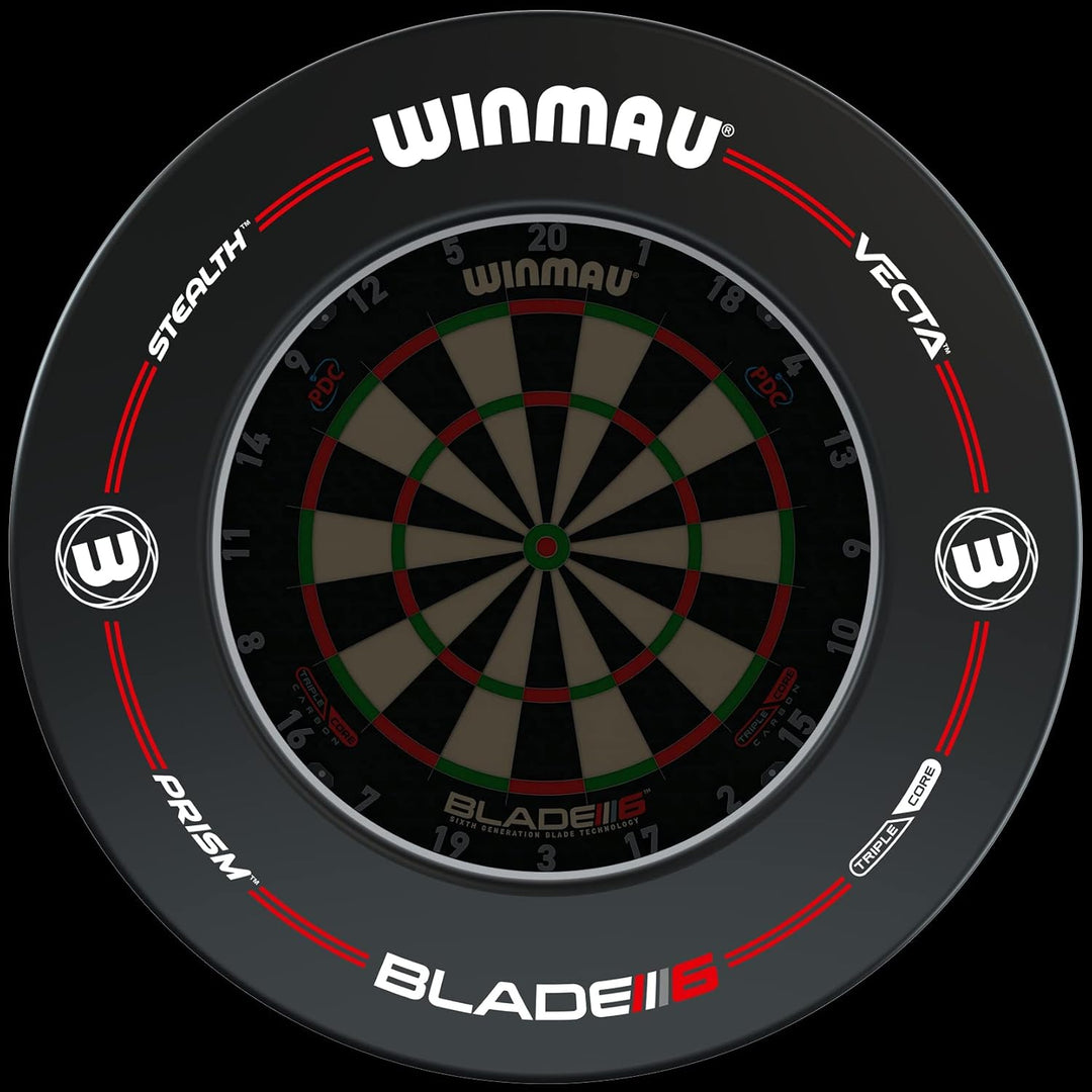 WINMAU Pro-Line Dartboard Surround - 70cm x 70cm Protective Dartboard Wall Guard for Home, Club, or Pub Use