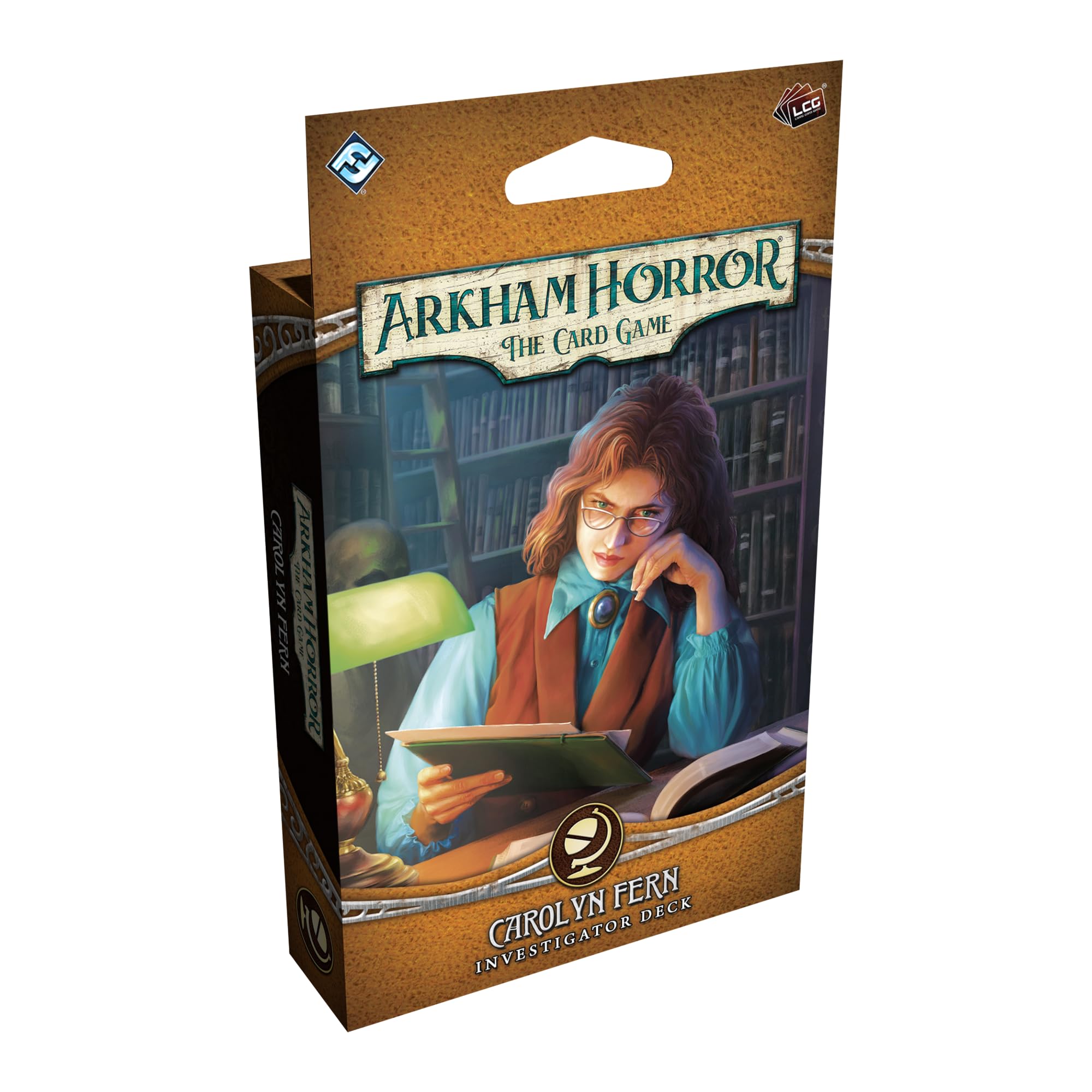 Asmodee Arkham Horror LCG: Carolyn Fern Investigator Deck - Ages 14+ | 60 Cards | English 1
