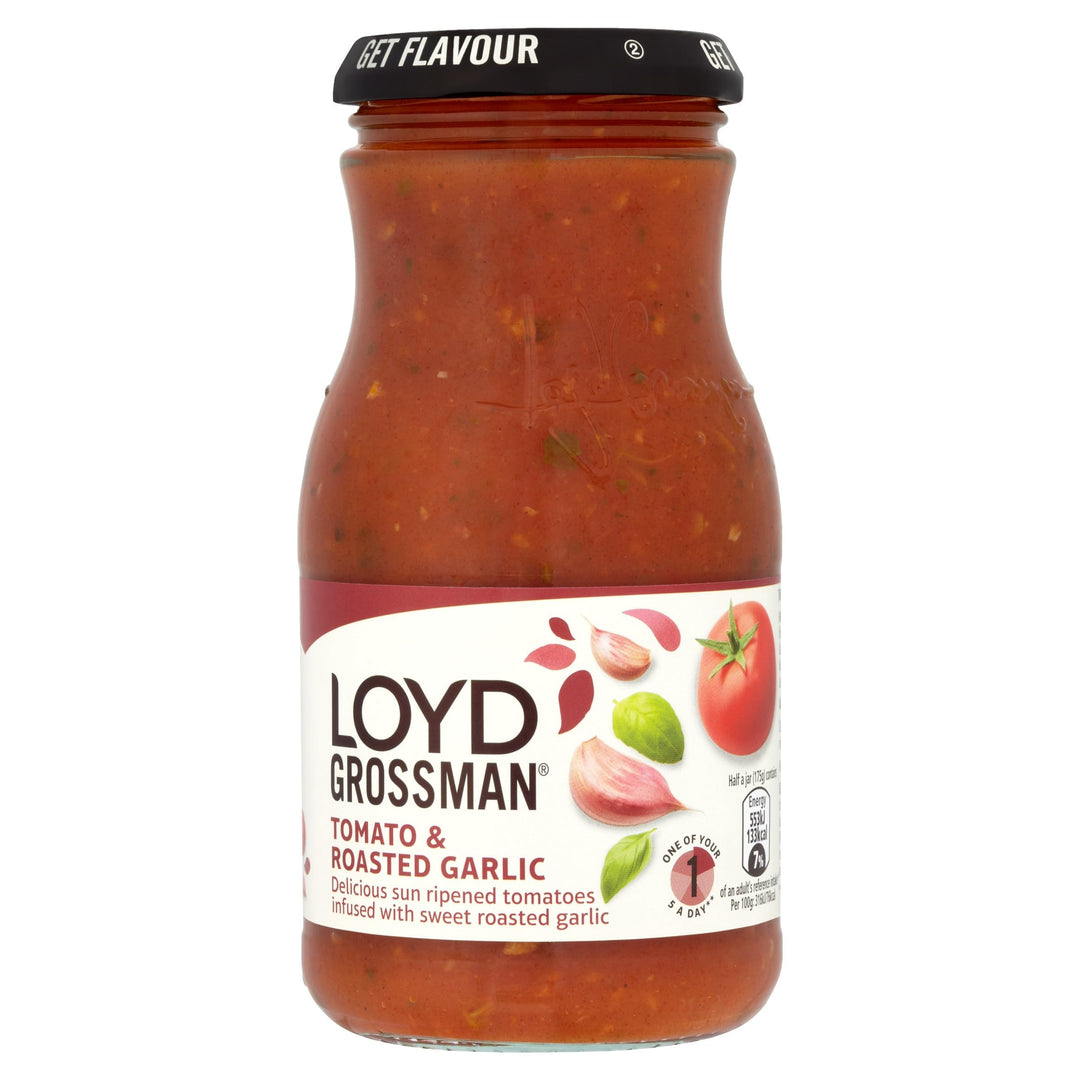 Loyd Grossman - Italian Tomato & Roasted Garlic Sauce 350g