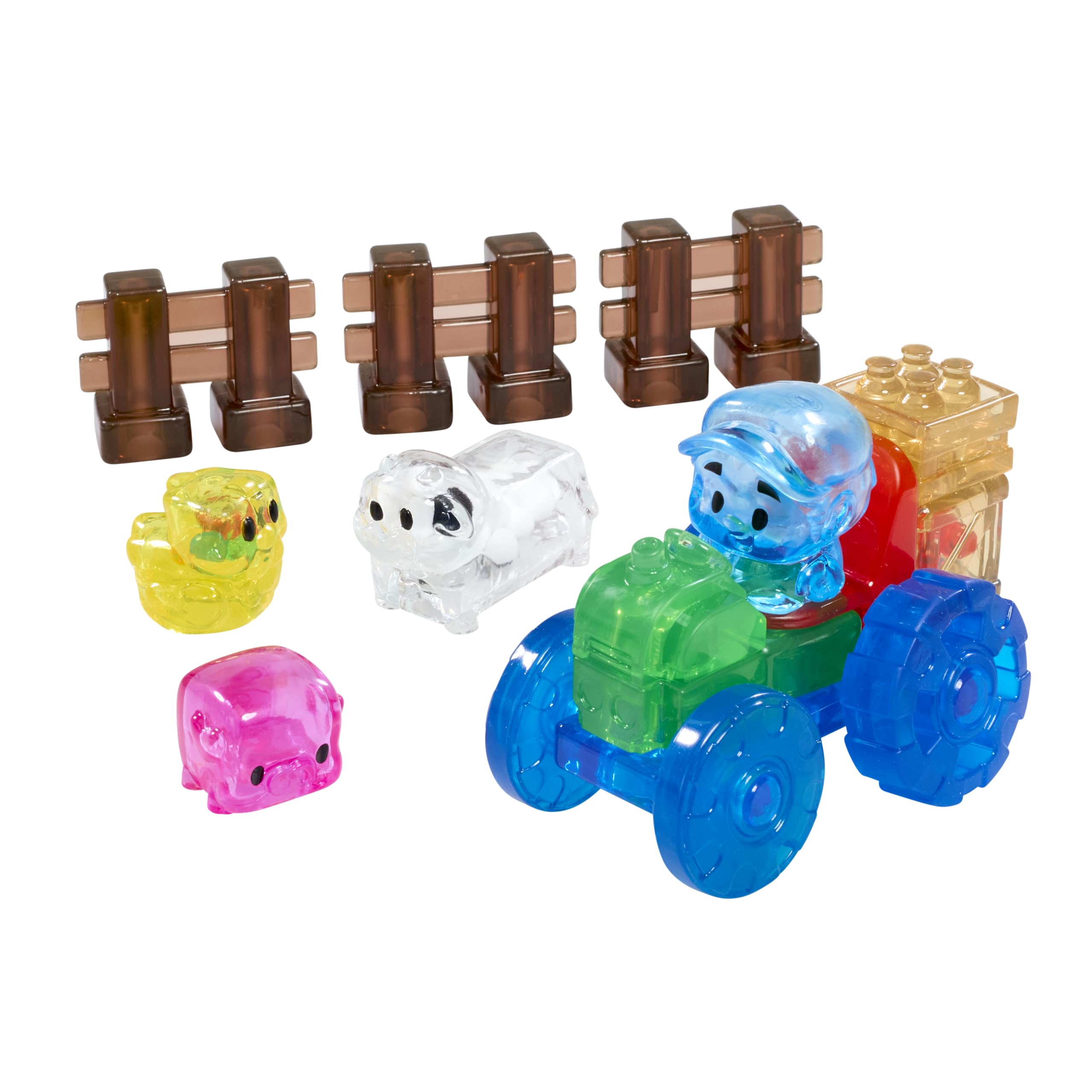 Jelly Blox Farm Set - Squishy Building Blocks for Toddlers 2+ 11