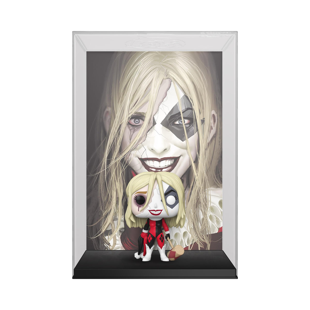 Funko Harleen Quinzel (Harley Quinn) Comic Cover Vinyl Figure | 7 in Display | Premium Vinyl