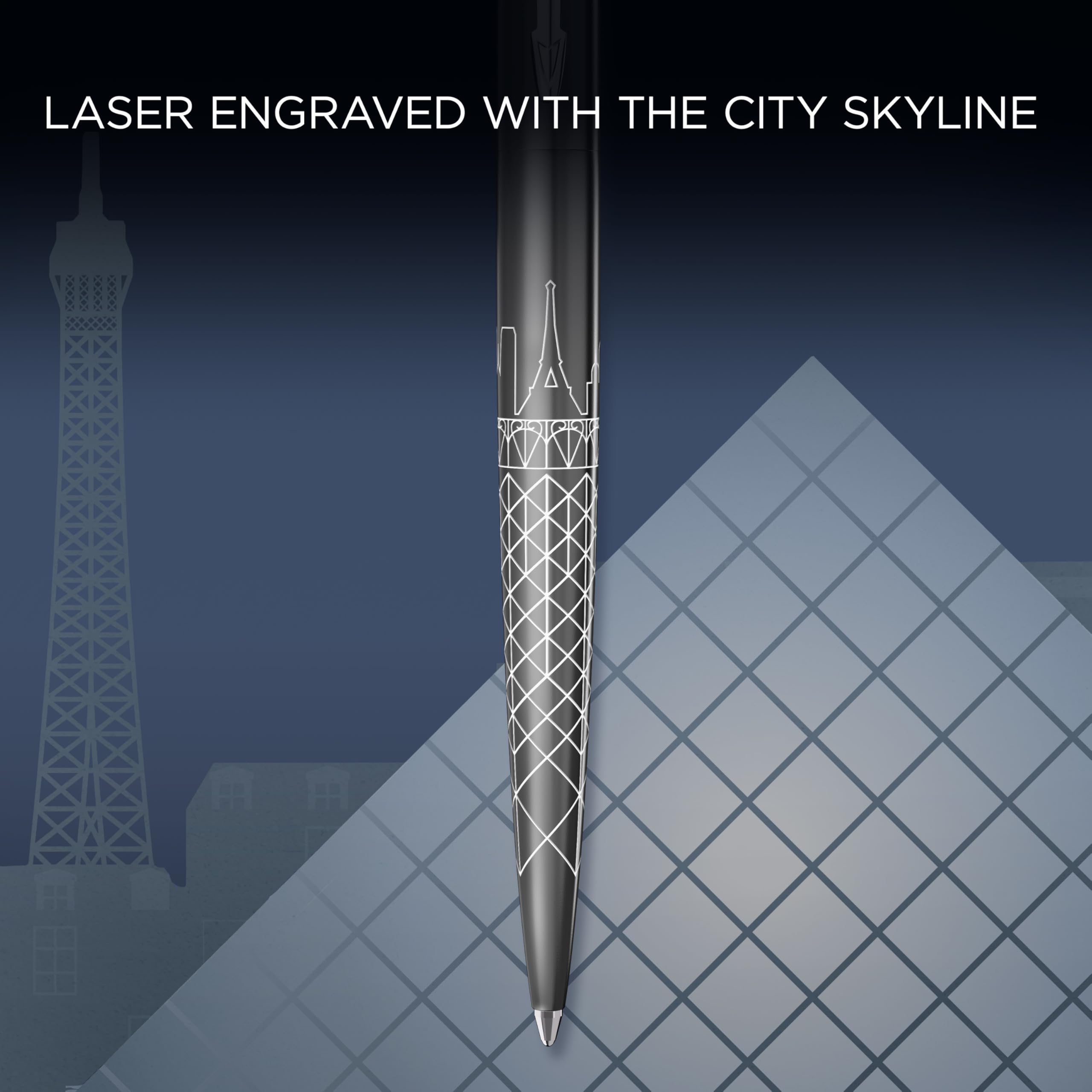 PARKER Jotter Special Edition Paris Grey Ballpoint Pen | Blue Ink | Medium Point 6