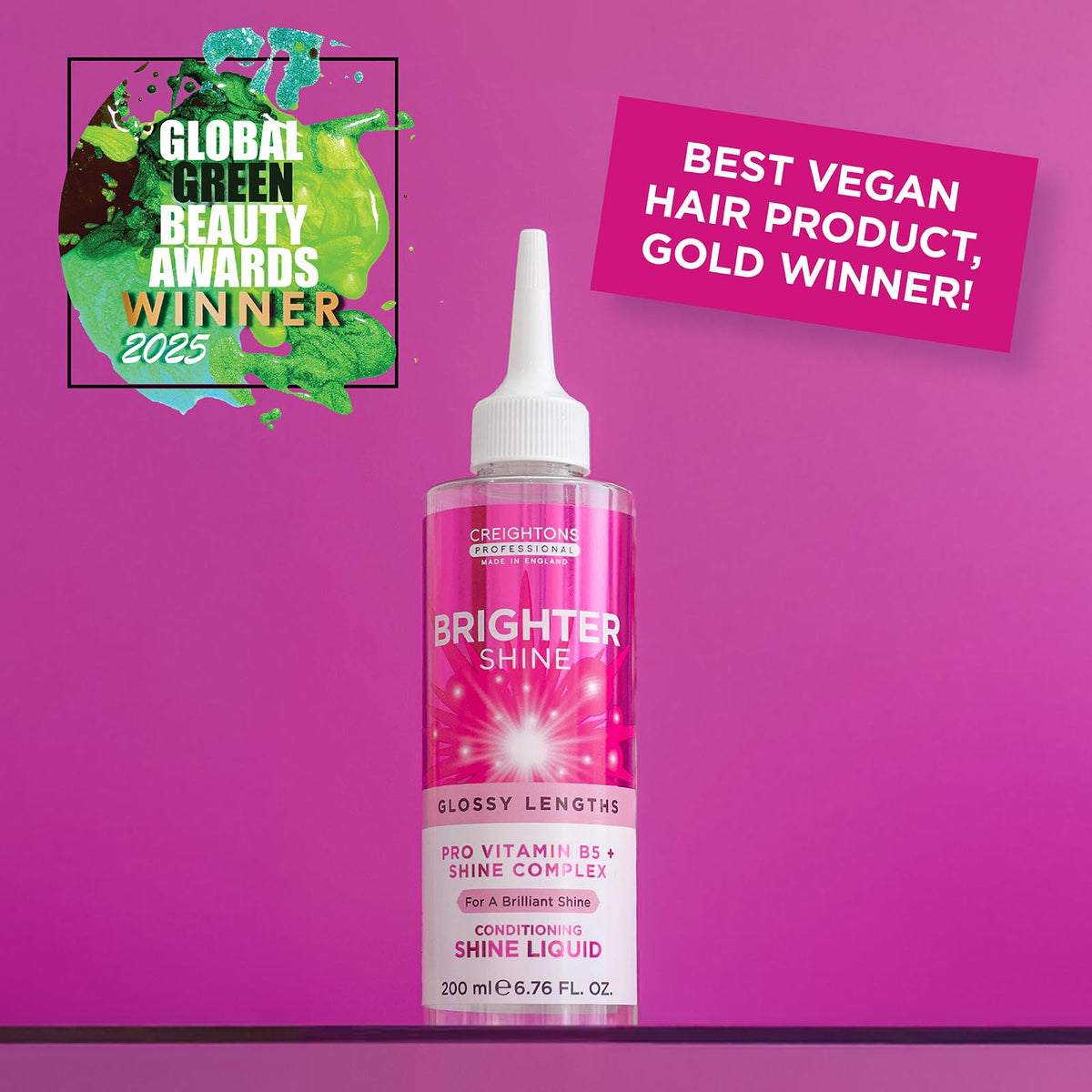 Creightons Professional Brighter Shine Liquid - Hair Gloss Treatment, 200ml