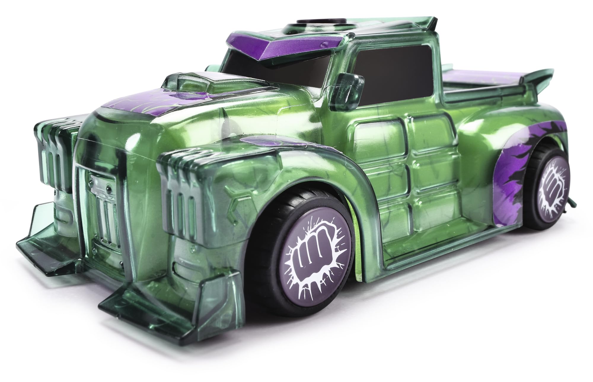 Jada Marvel Light Hero Hulk 1:32 Scale Vehicle - Light-Up & Sound Effects 7