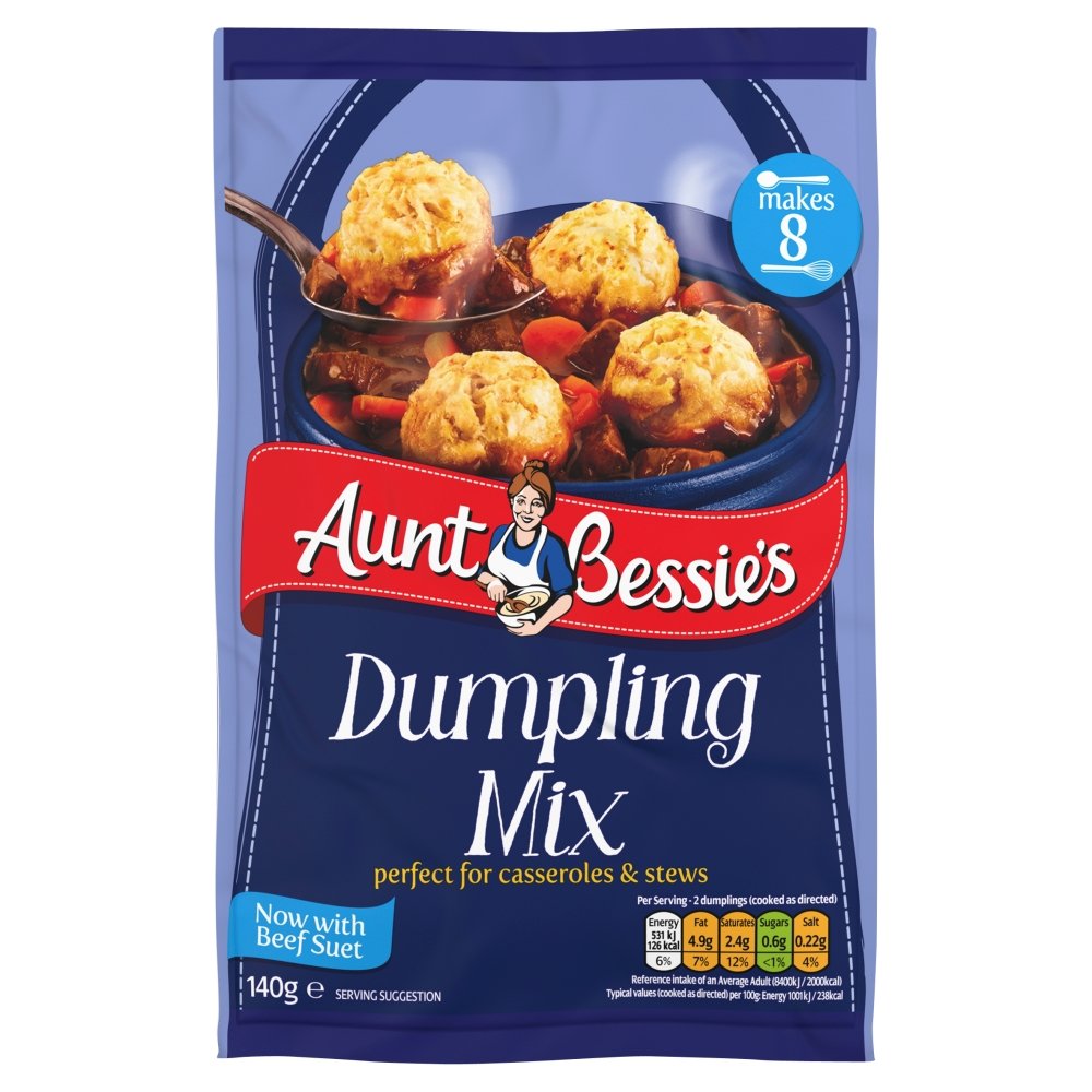Aunt Bessies Dumpling Mix - Packet Mix for Stews | 140g 1