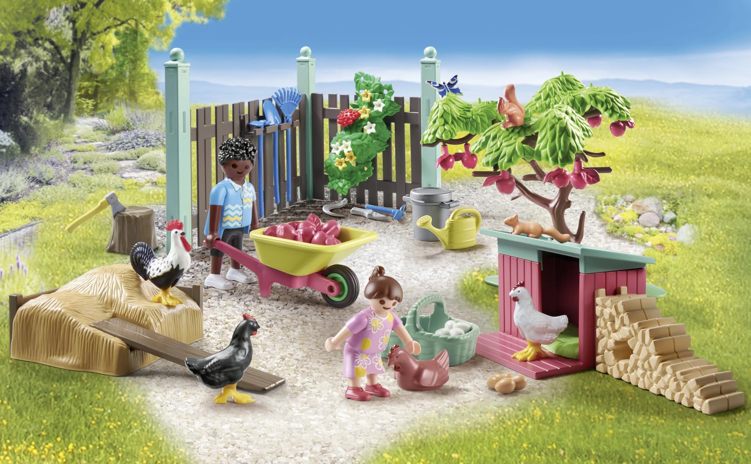 Playmobil Little Chicken Farm Playset - Ages 4+ | 77 Pieces | 2-4 Players 3