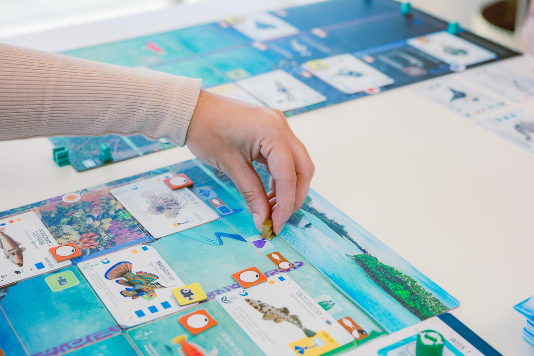 Stonemaier Games Finspan Board Game | Ages 10+ | 1-5 Players | 45-60 Minutes