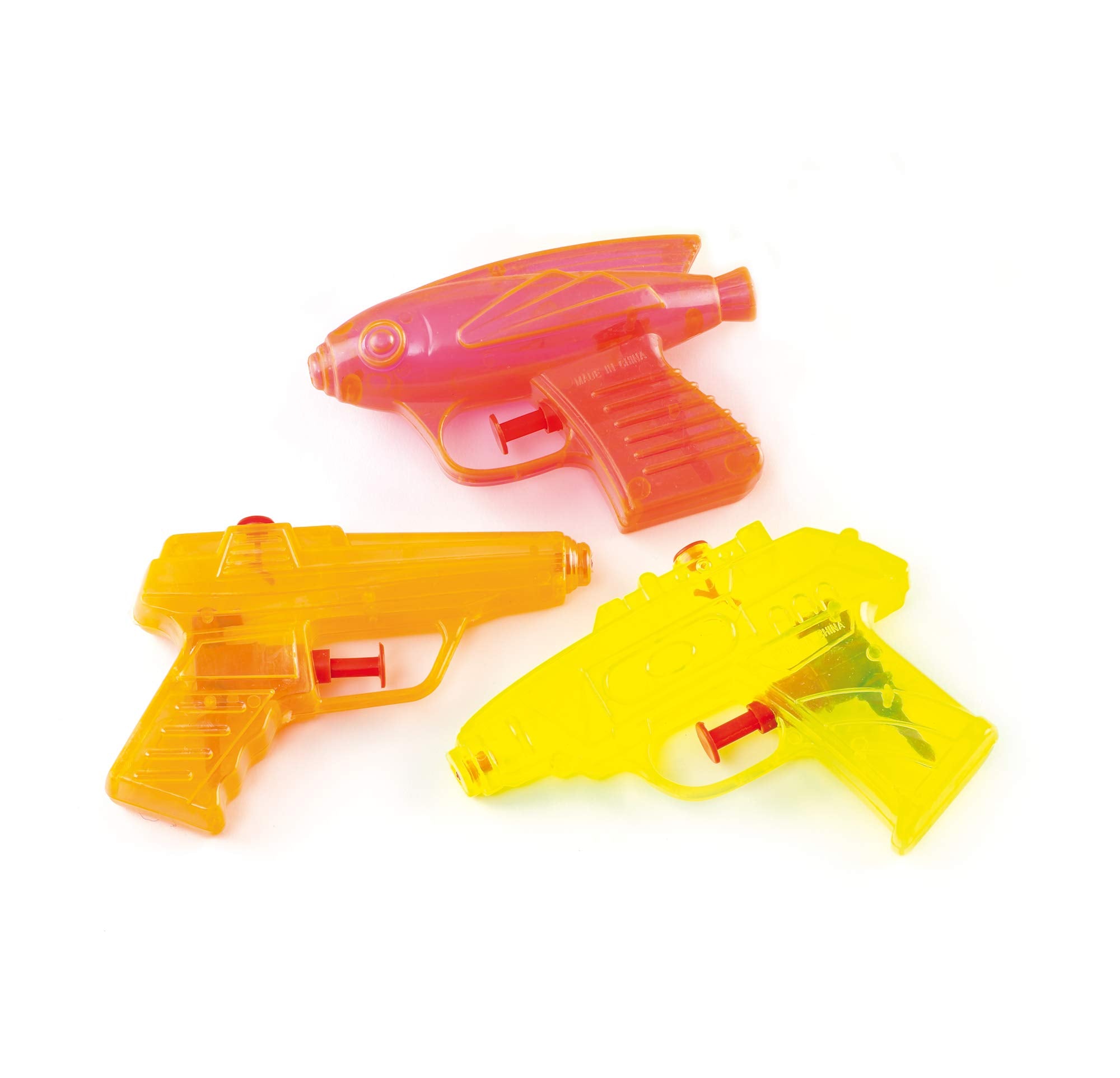 Baker Ross Water Pistols Value Pack - 8 Assorted Designs, 7.5cm-11.5cm | Party Bag Fillers for Kids 3+ 3