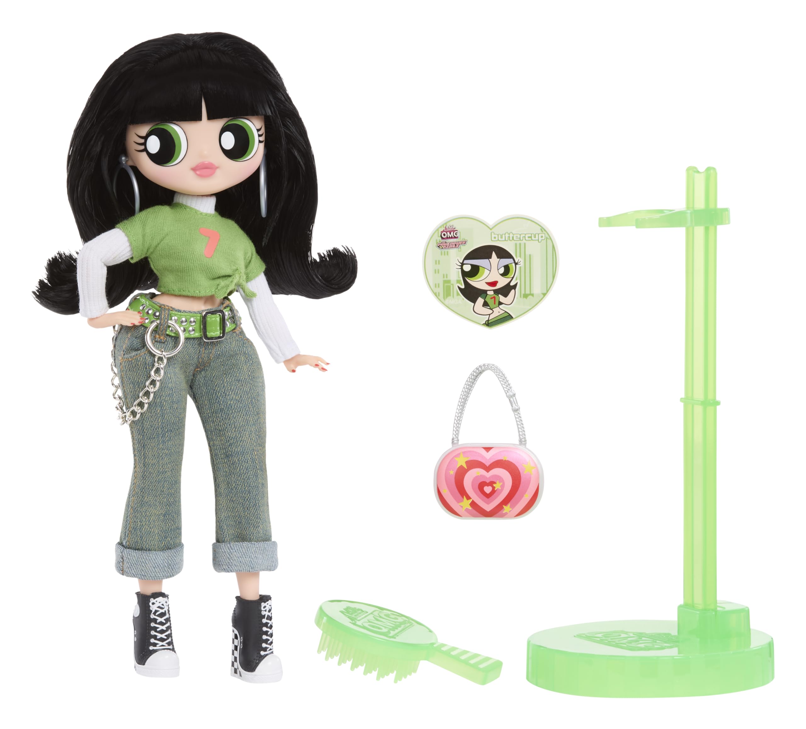 L.O.L. Surprise! OMG Doll - Buttercup The Powerpuff Girls Fashion Doll | 6 Inches | Plastic 2