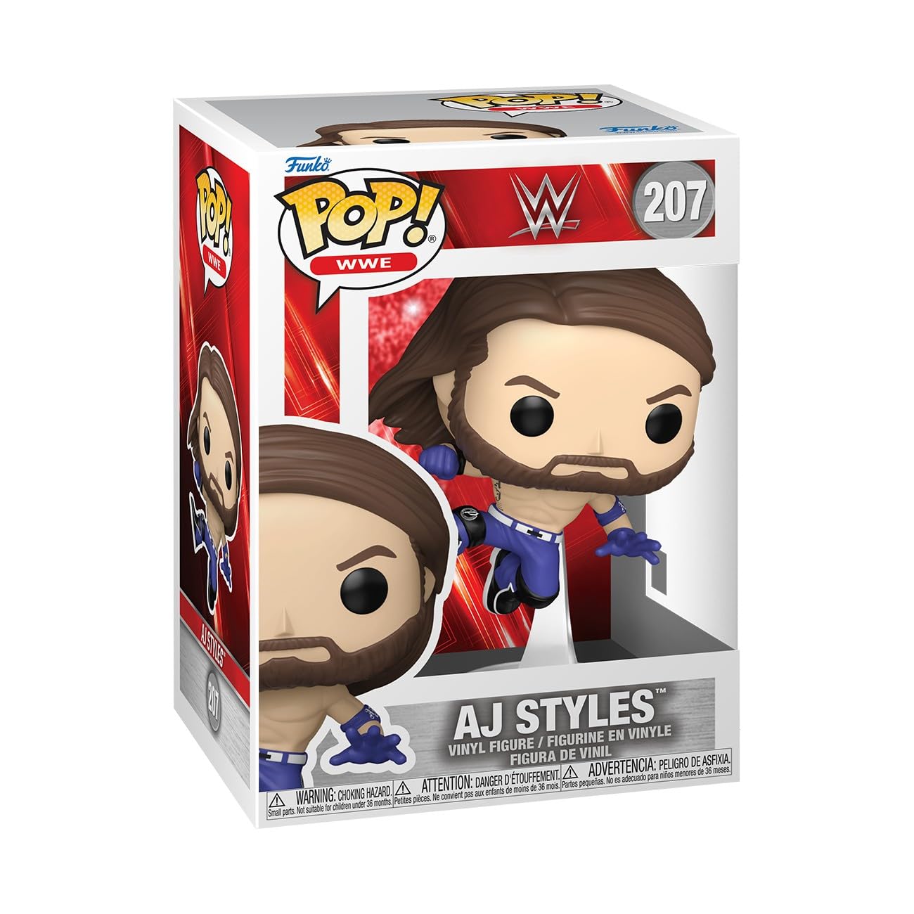 Funko POP! WWE: A.J. Styles Collectible Vinyl Figure | 3.75 Inches | Model 90539 1