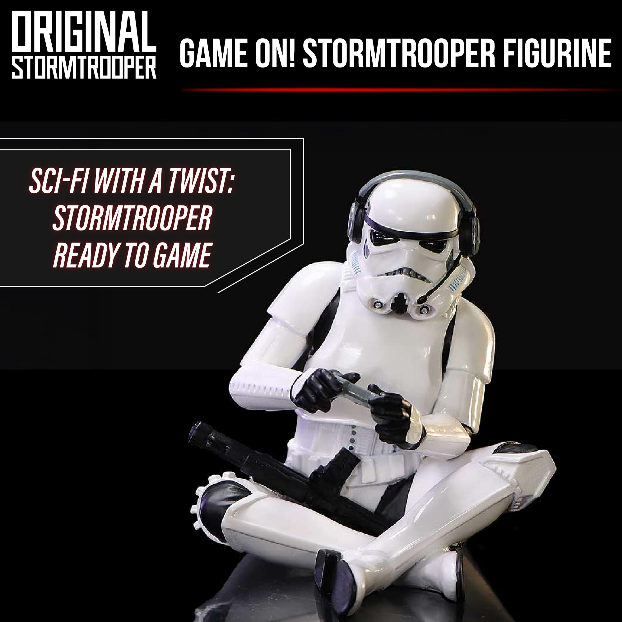 Nemesis Now Star Wars Stormtrooper Game On! Figurine | Resin | Hand-Painted 2