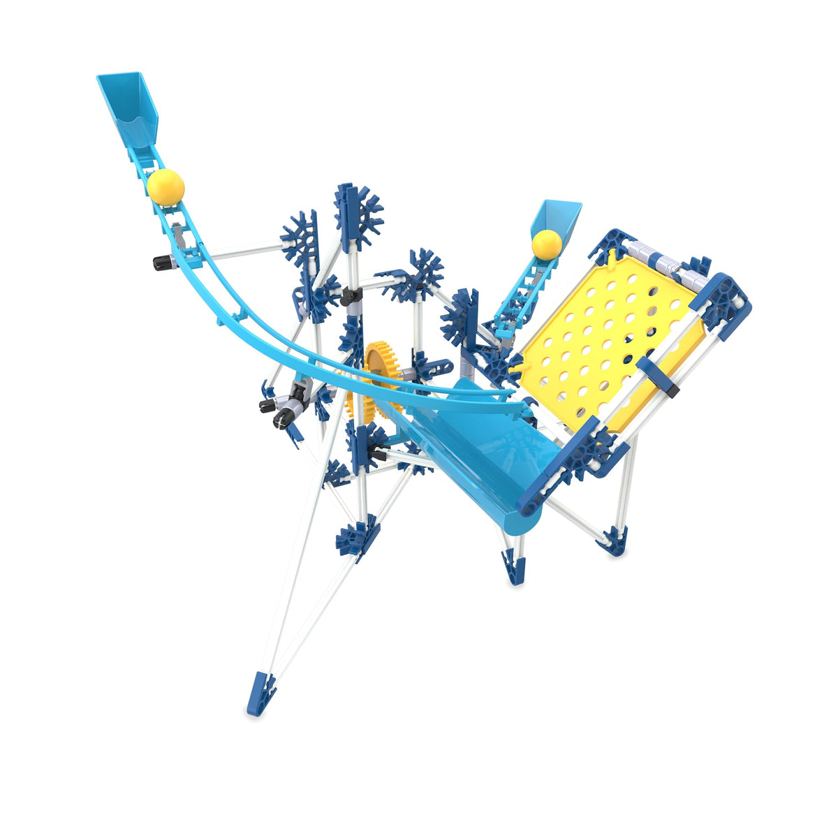 K'NEX Marble Run 3 Model Building Set (Motorised) - 350+ Pieces