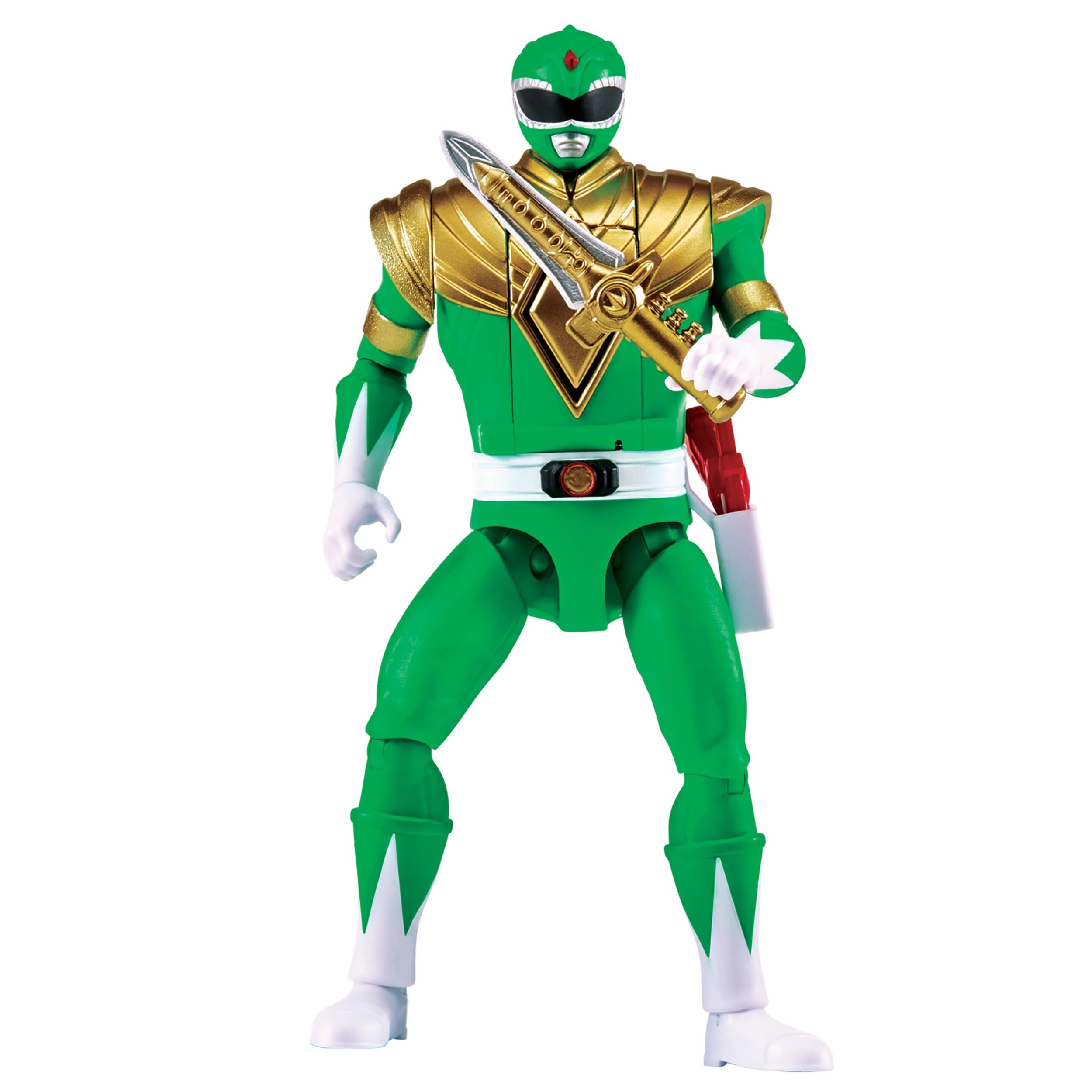 Playmates Power Rangers Auto-Morphin Green Ranger Action Figure | 15.2 cm | Ages 4+ 6
