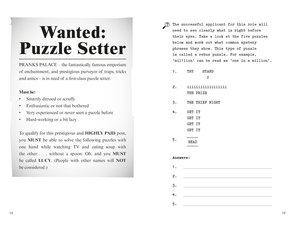 Puffin A Box Full of Murders: The Puzzle Book - 100+ Puzzles, Ages 8–12