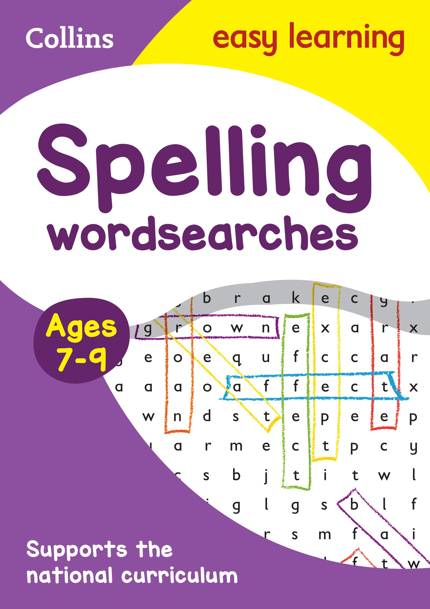 Collins Spelling Word Searches Ages 7-9 - Word Games for Home Learning 1