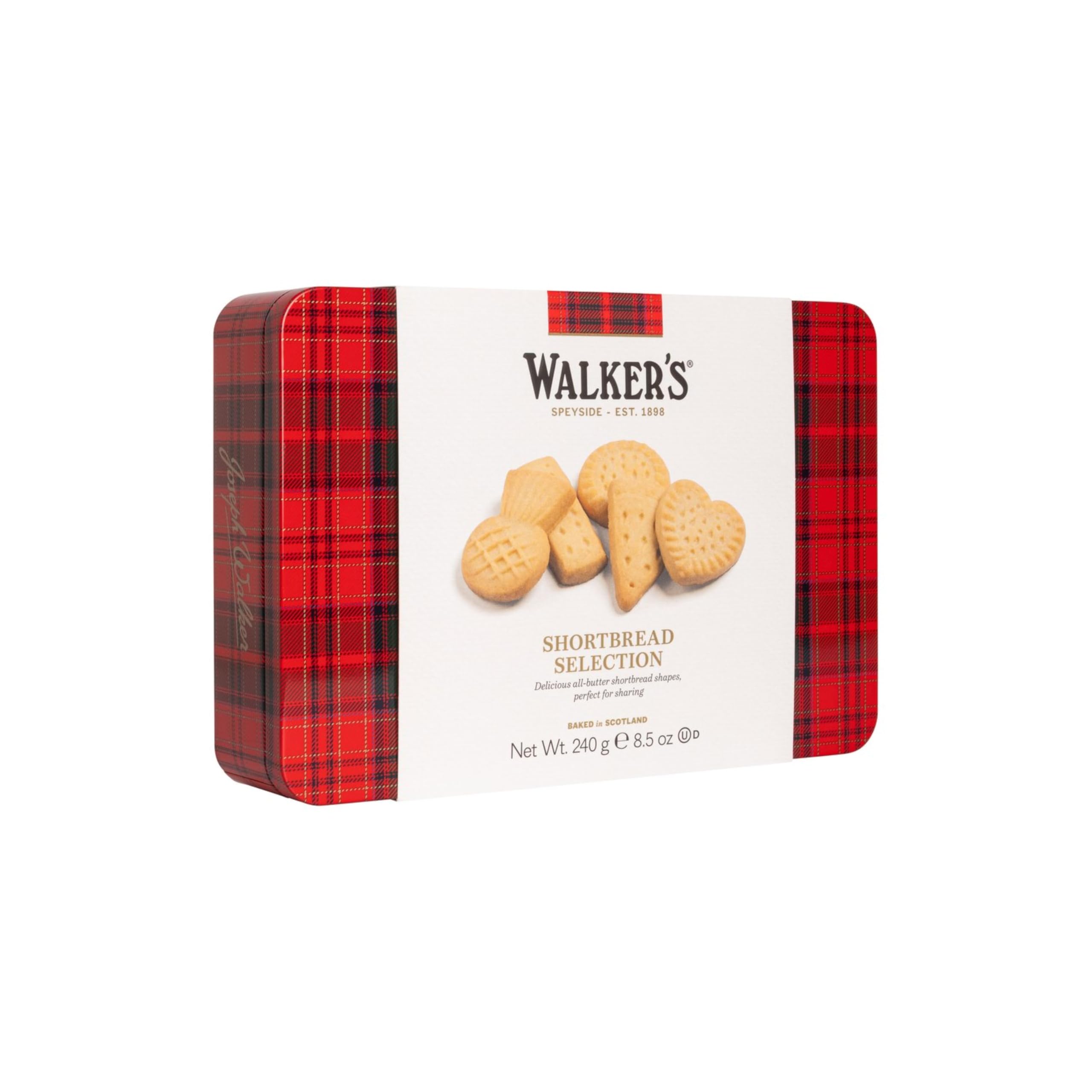 Walker's Shortbread Assortment Tin - Traditional Pure Butter Scottish Cookies 1