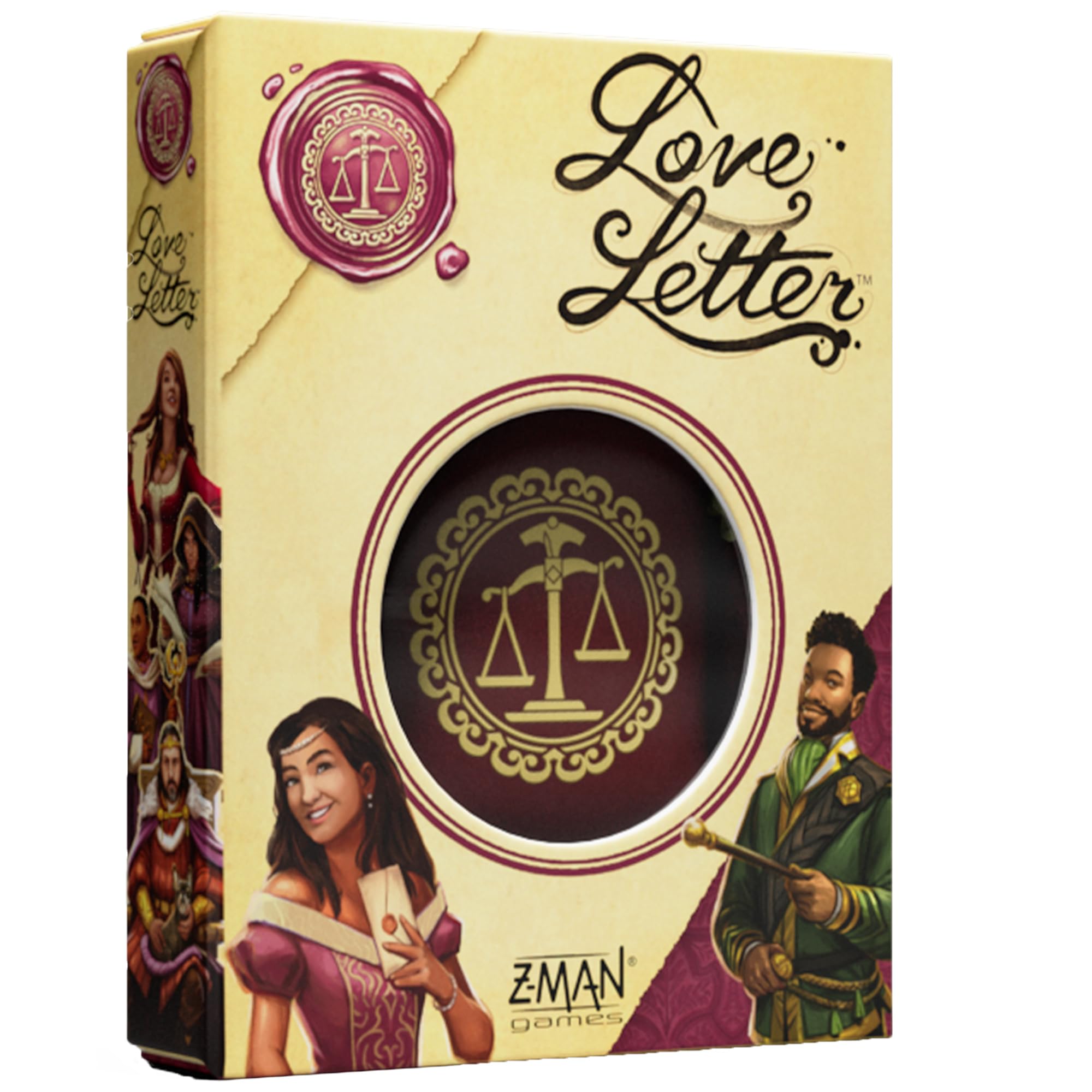 Z-Man Games Love Letter Card Game - Family Strategy Card Game for 2-6 Players